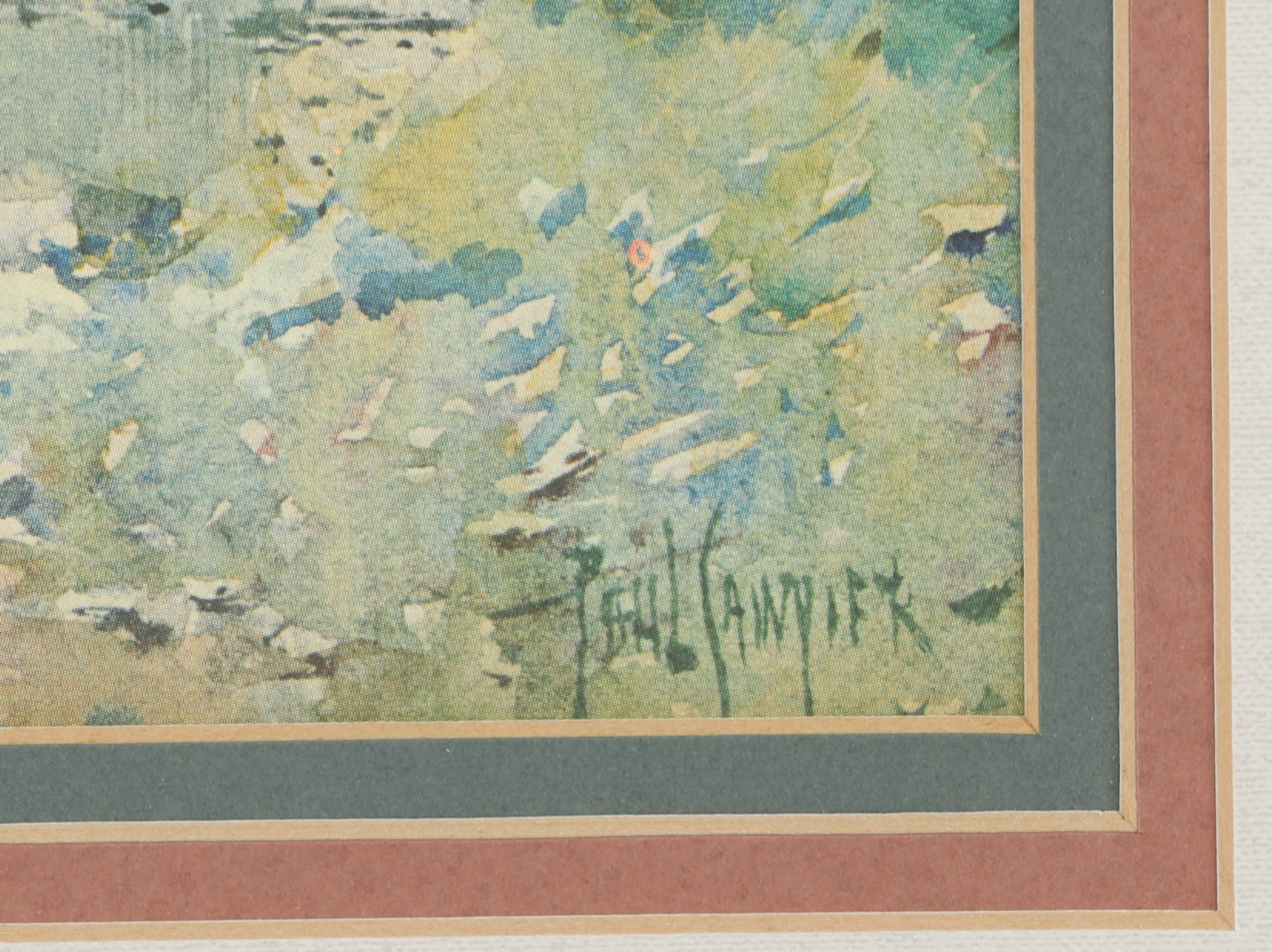 Offset Lithograph After Paul Sawyier "Dr. Suter's on the Elkhorn"