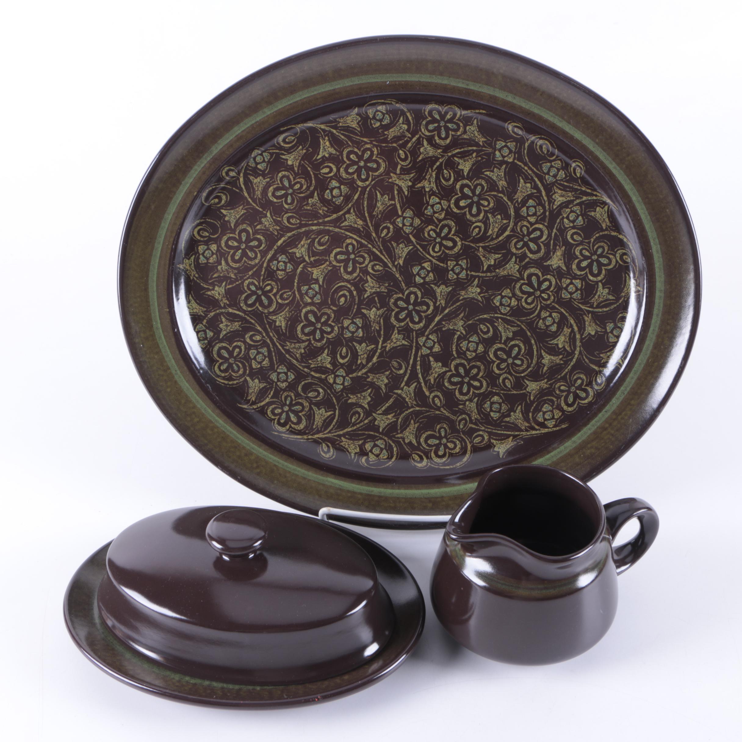 Vintage Franciscan "Madeira" Earthenware Serveware