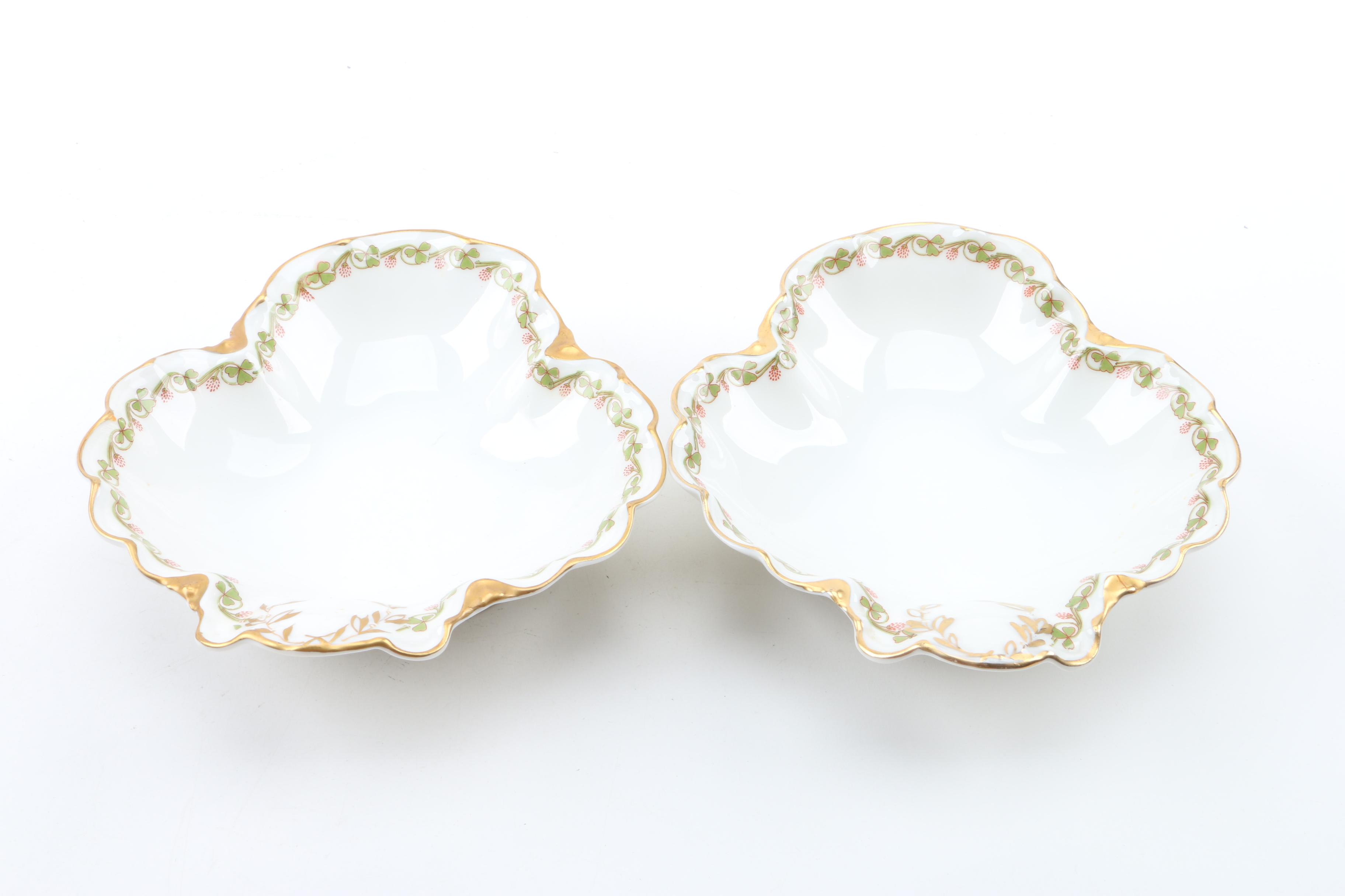 Haviland Limoges "Clover Leaf" Serveware