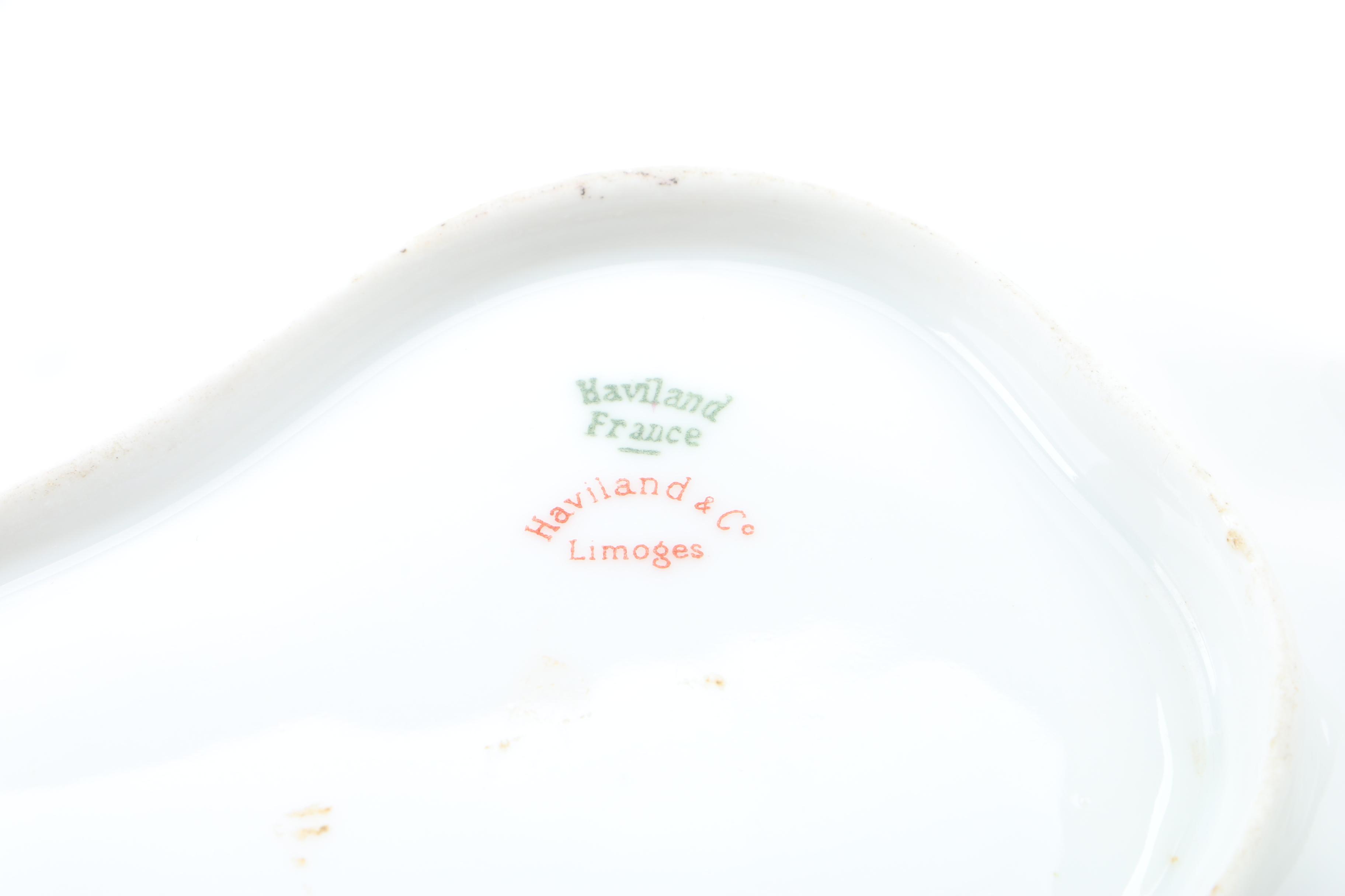 Haviland Limoges "Clover Leaf" Serveware