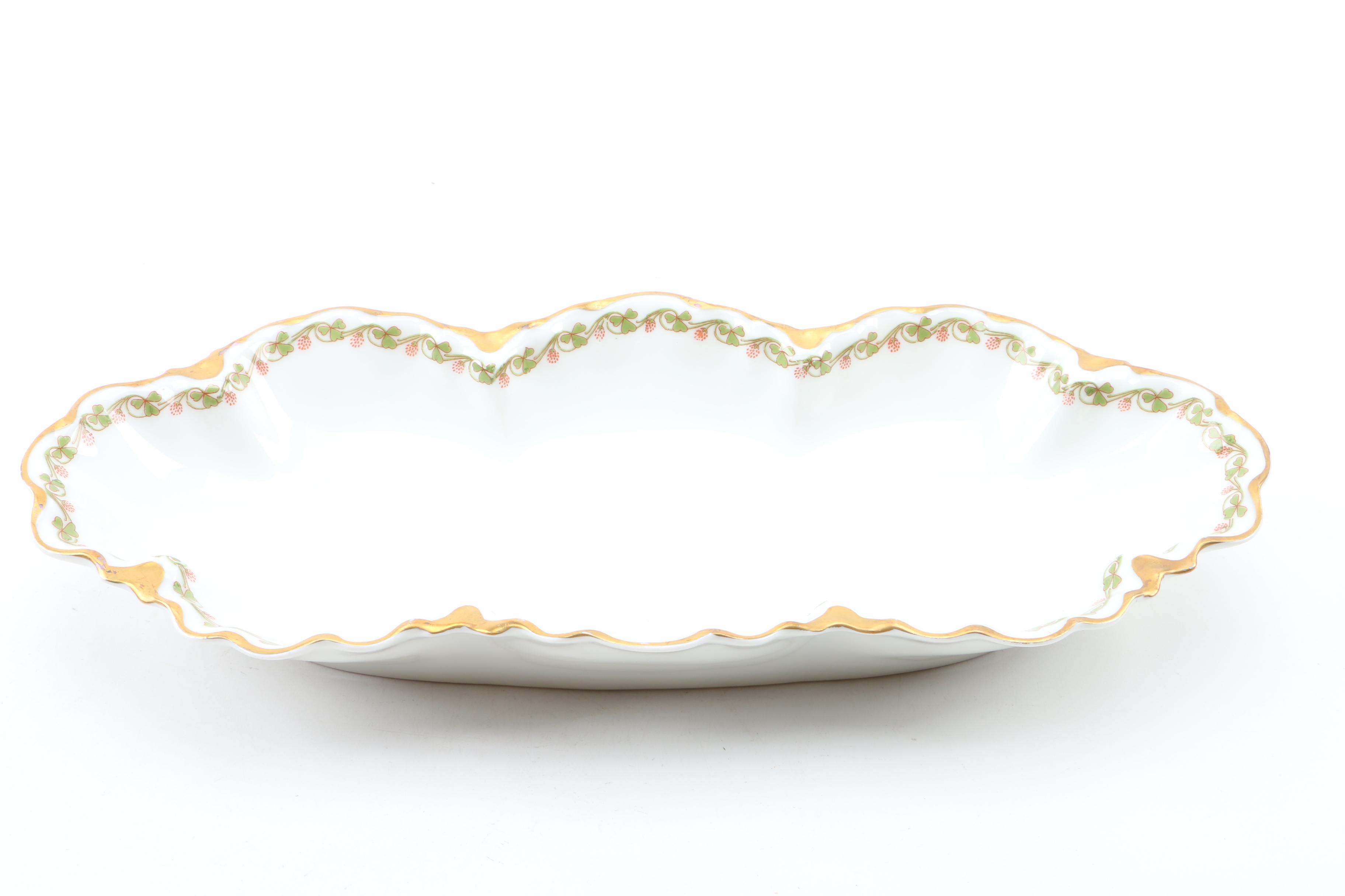 Haviland Limoges "Clover Leaf" Serveware