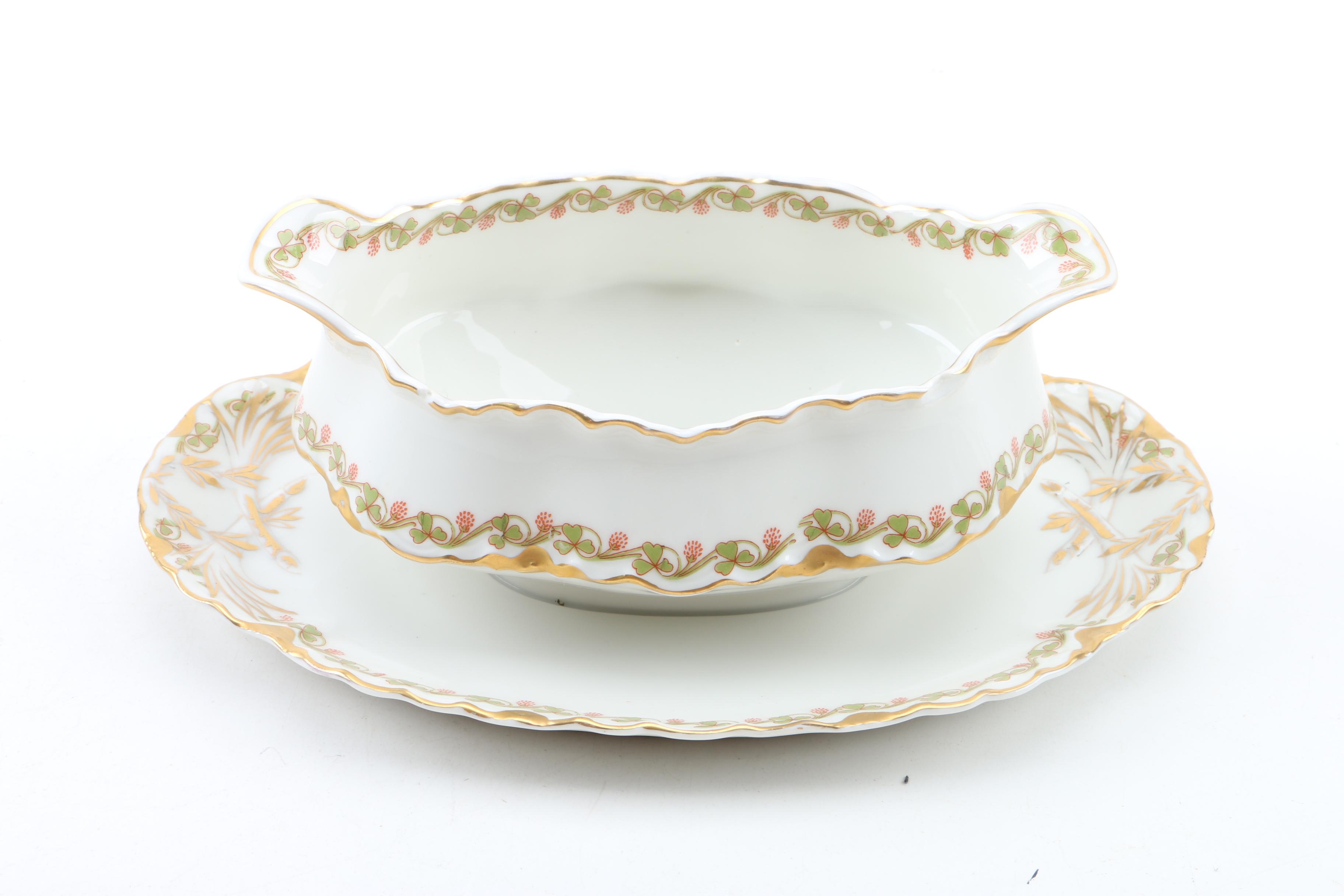 Haviland Limoges "Clover Leaf" Serveware