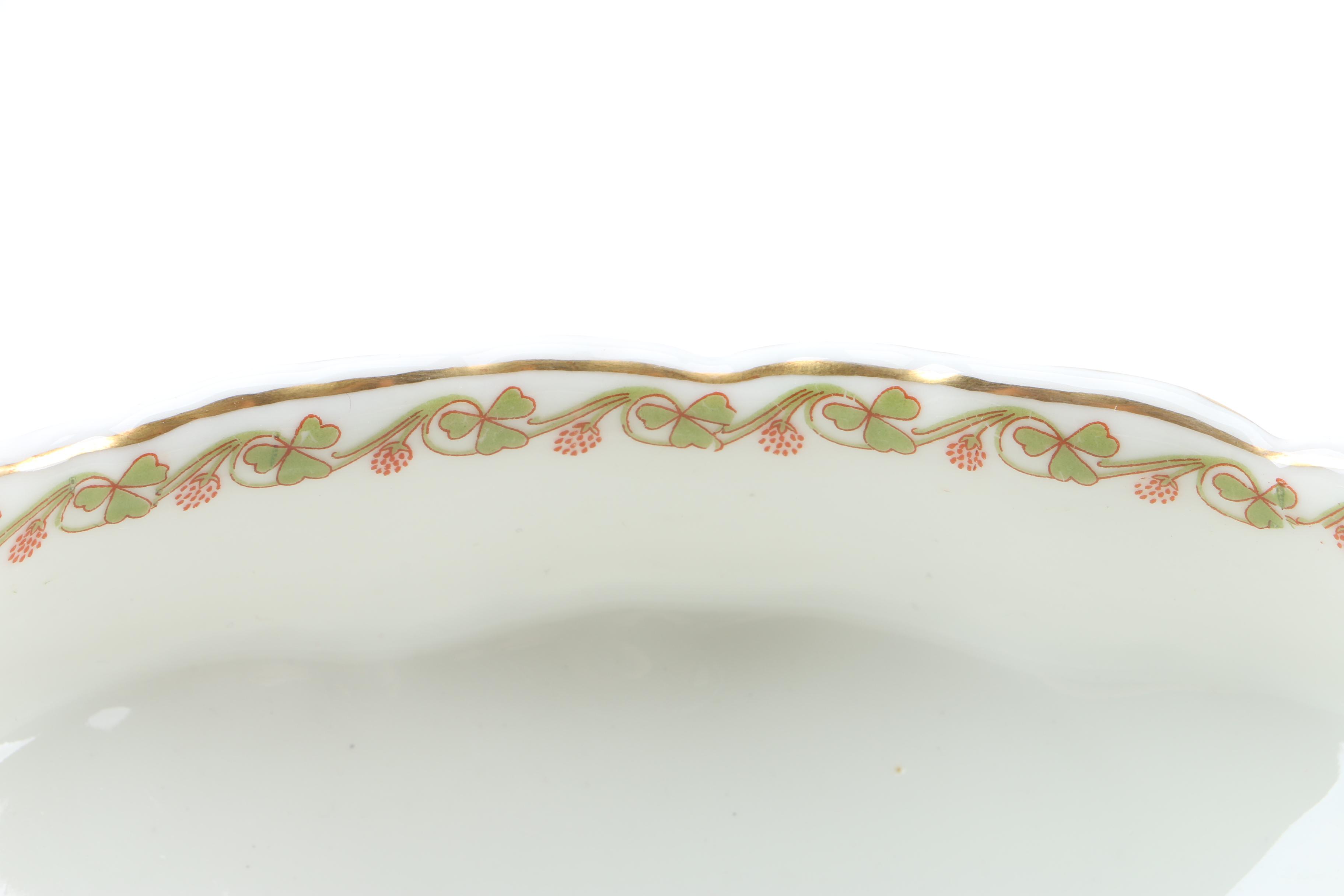 Haviland Limoges "Clover Leaf" Serveware