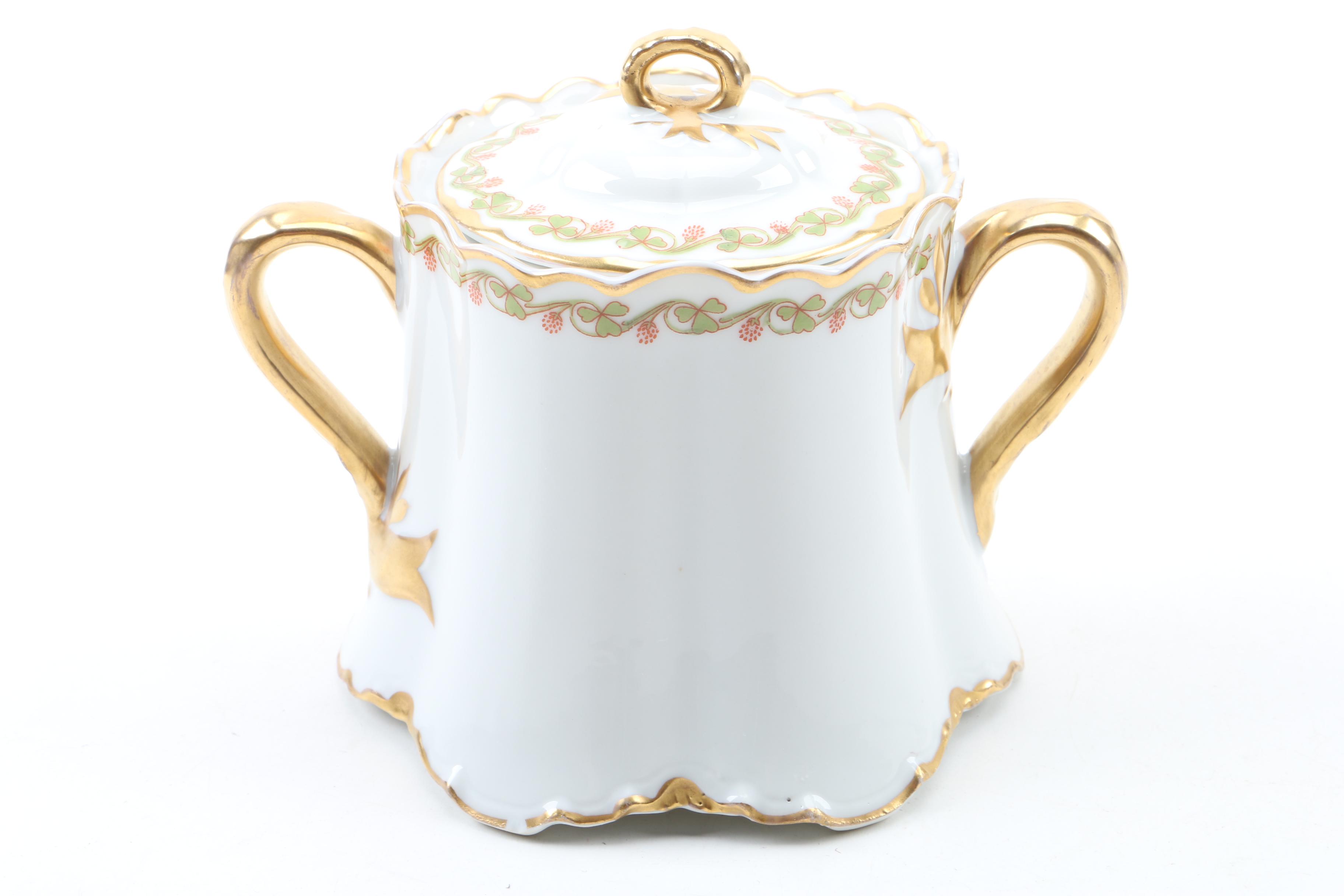 Haviland Limoges "Clover Leaf" Serveware