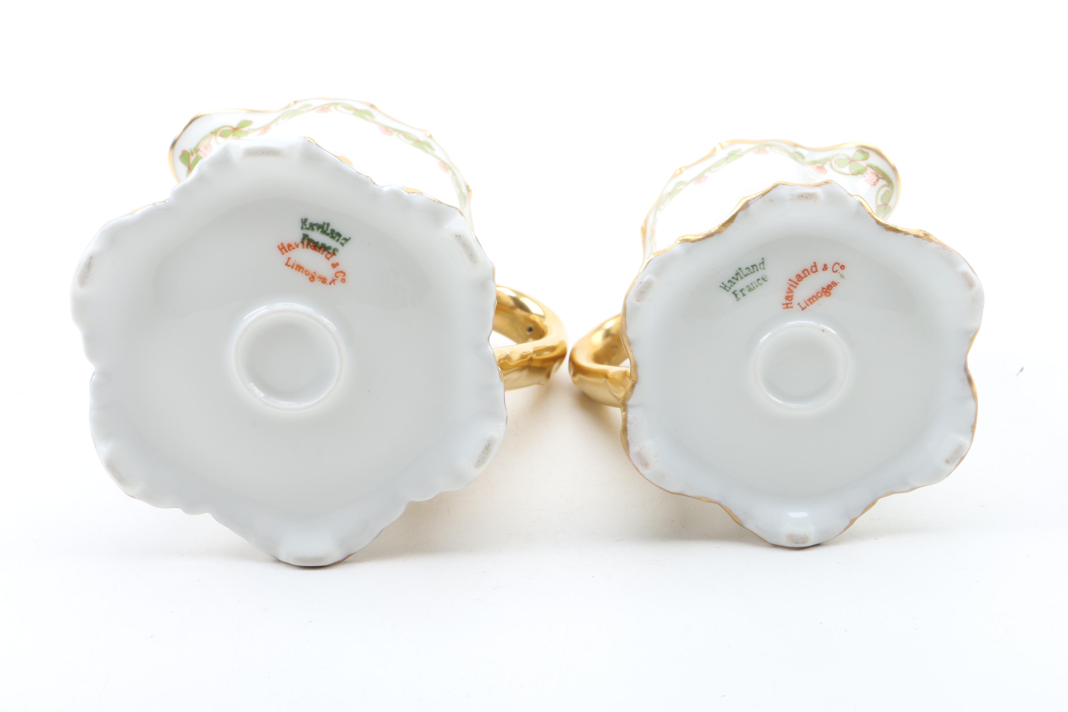 Haviland Limoges "Clover Leaf" Serveware