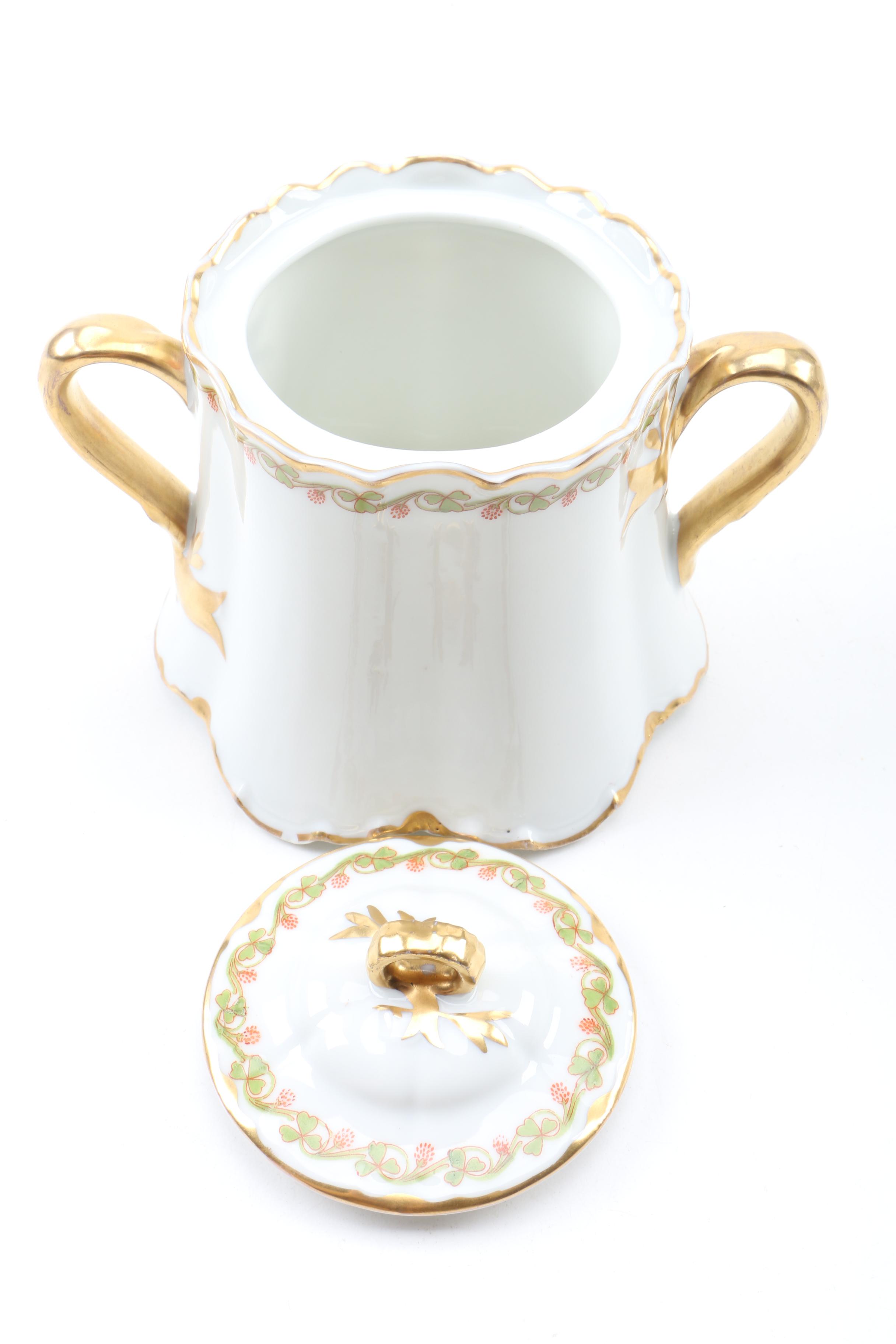 Haviland Limoges "Clover Leaf" Serveware