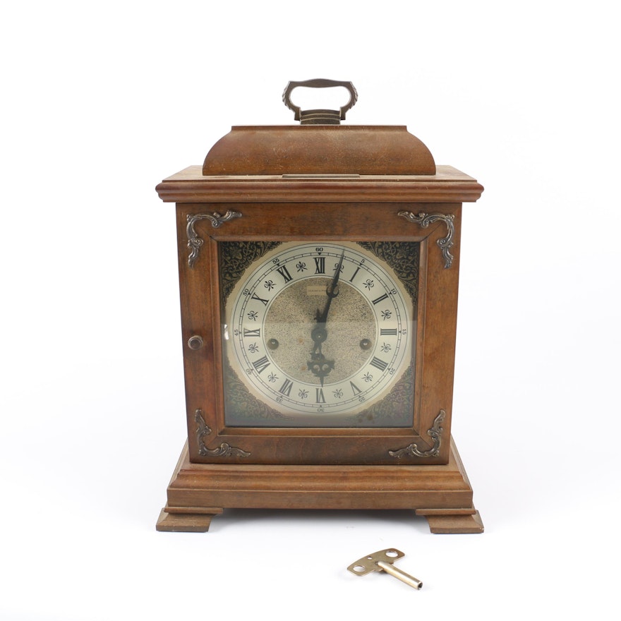 Hamilton Wheatland Wood Carriage Clock