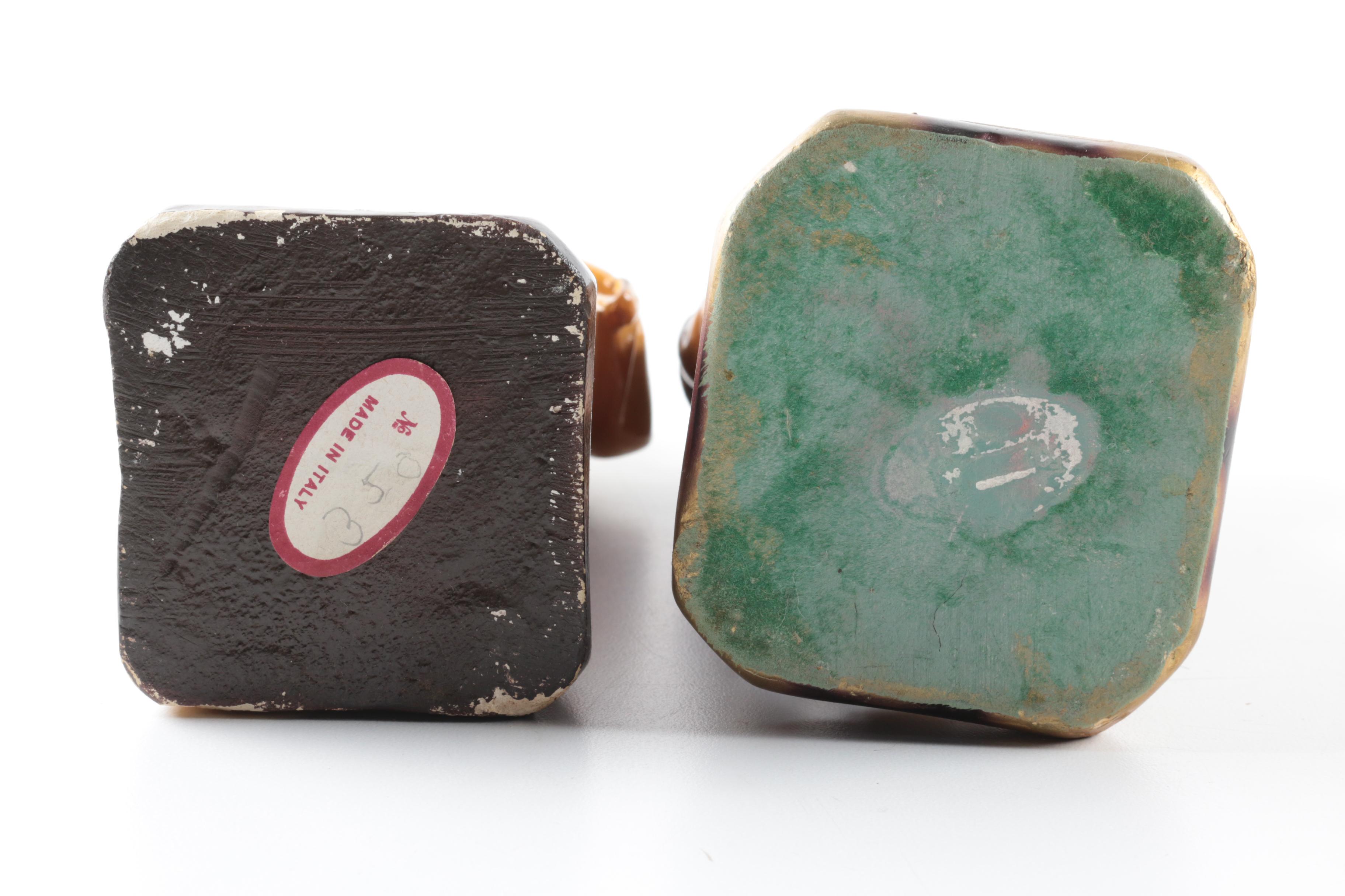 Christian Figurine Collection Including Jesus and Francis of Assisi