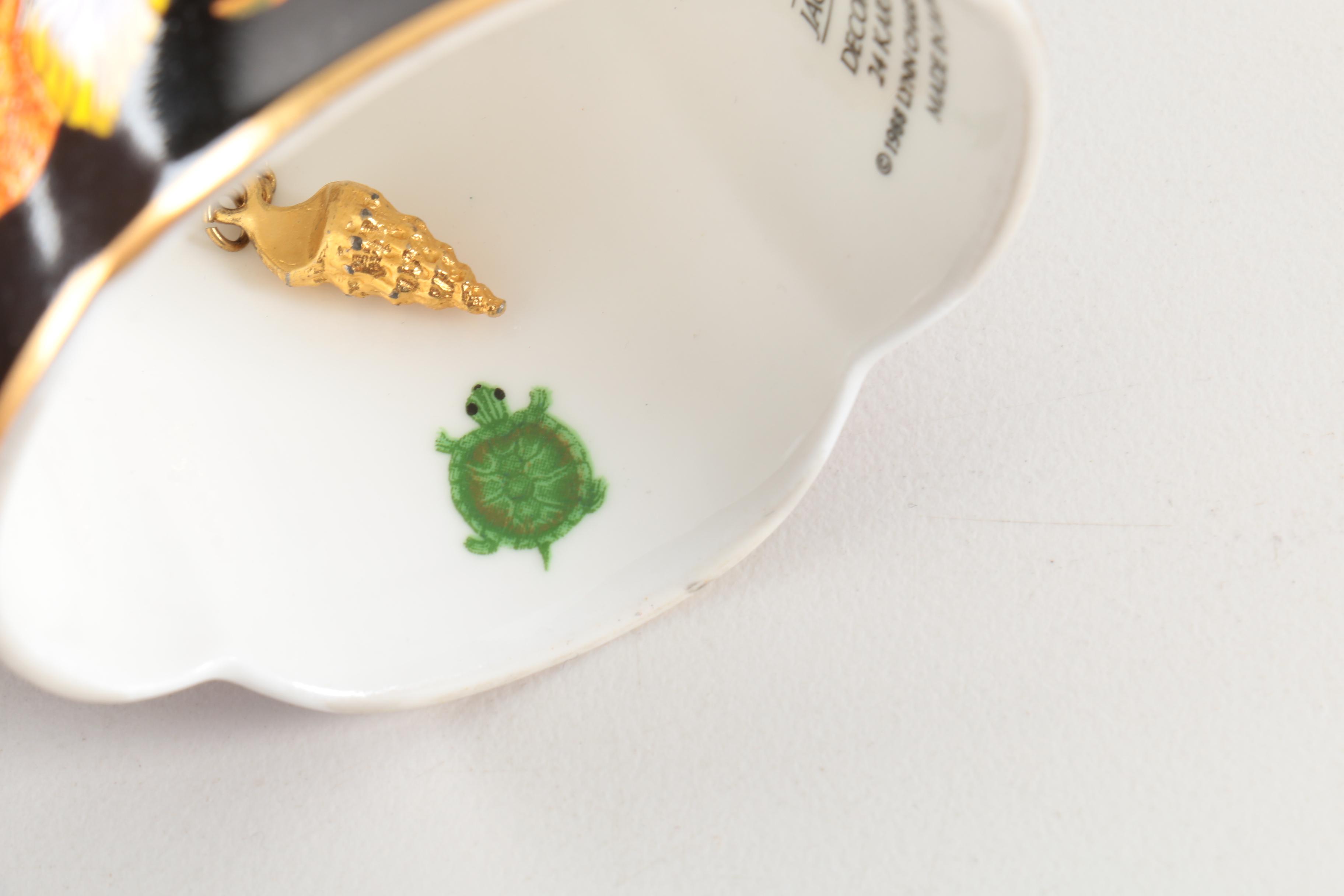 Porcelain Decorative Accessories Featuring Limoges