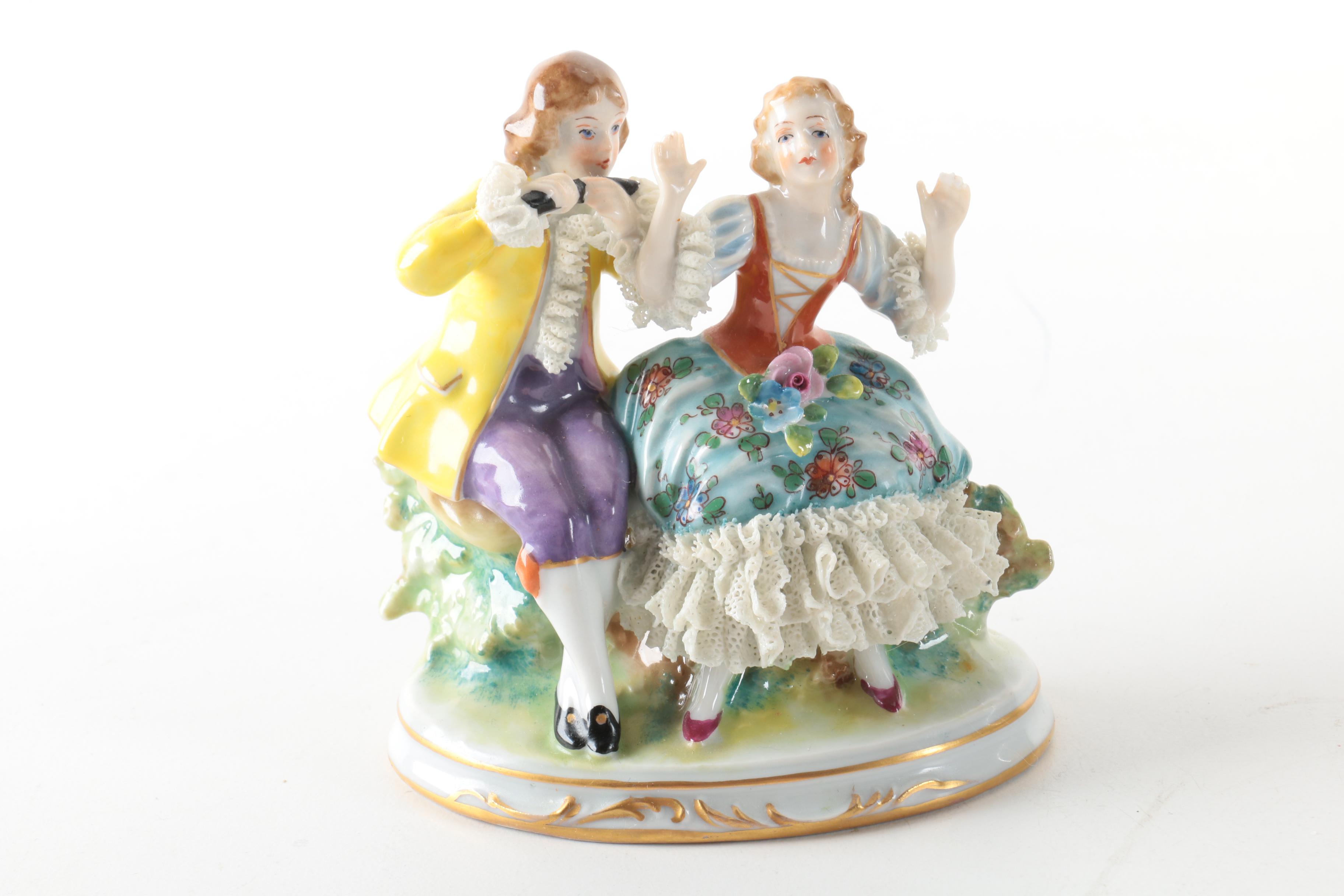 Porcelain Decorative Accessories Featuring Limoges