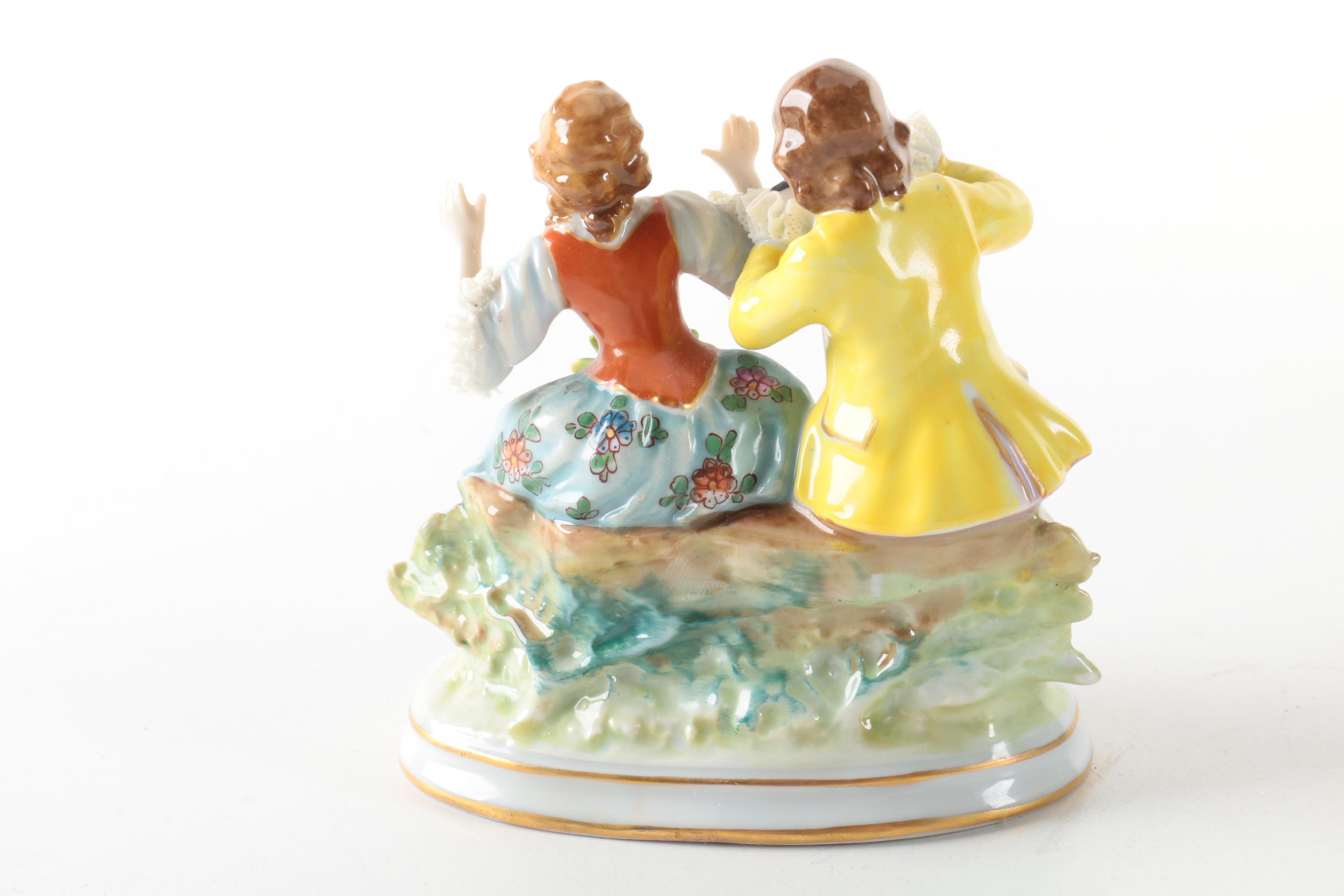 Porcelain Decorative Accessories Featuring Limoges