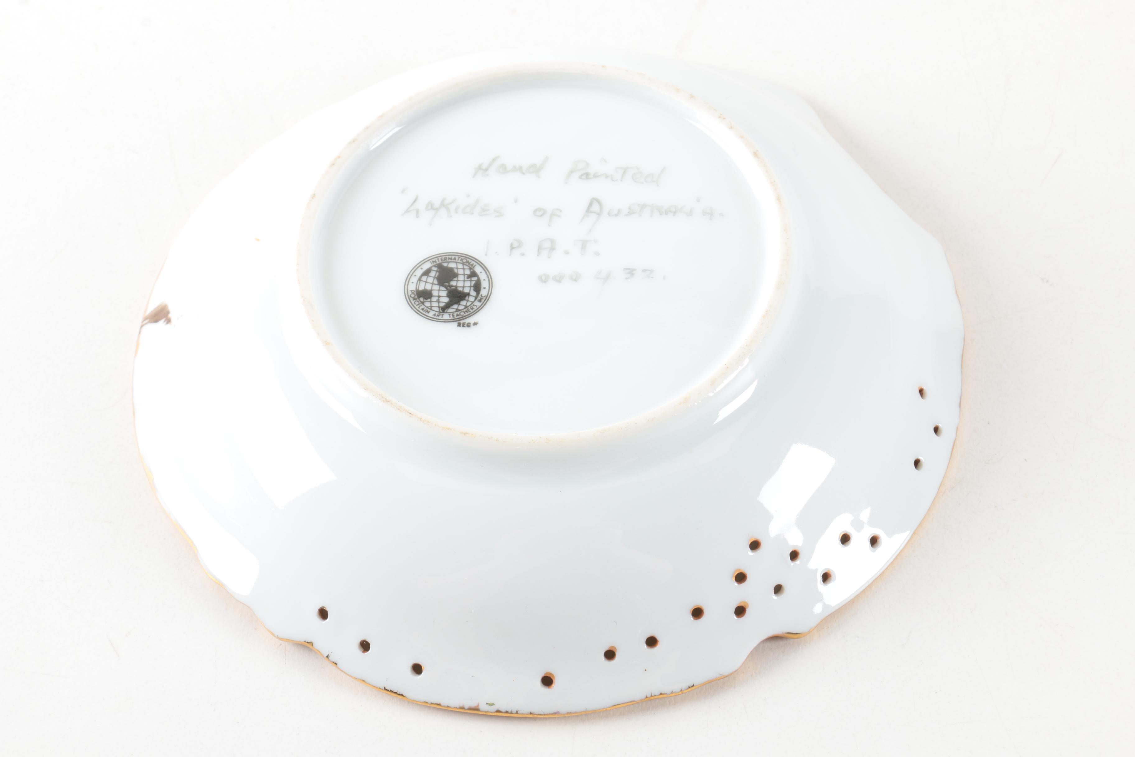 Porcelain Decorative Accessories Featuring Limoges