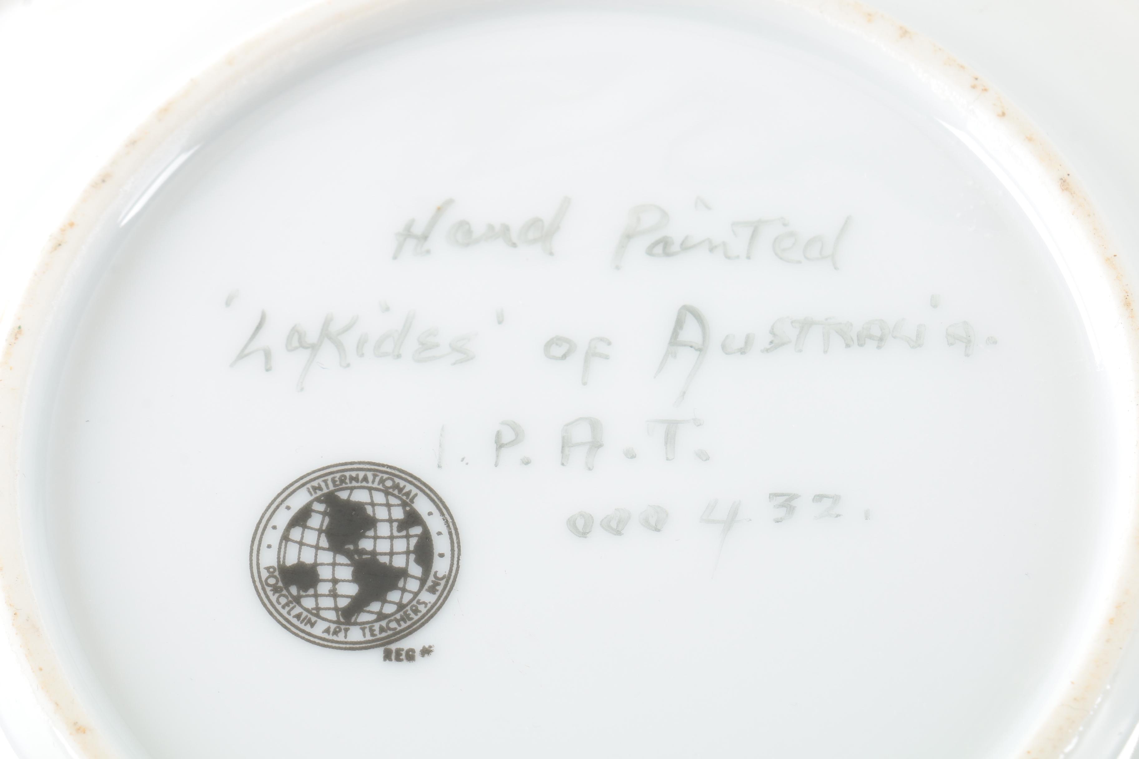 Porcelain Decorative Accessories Featuring Limoges