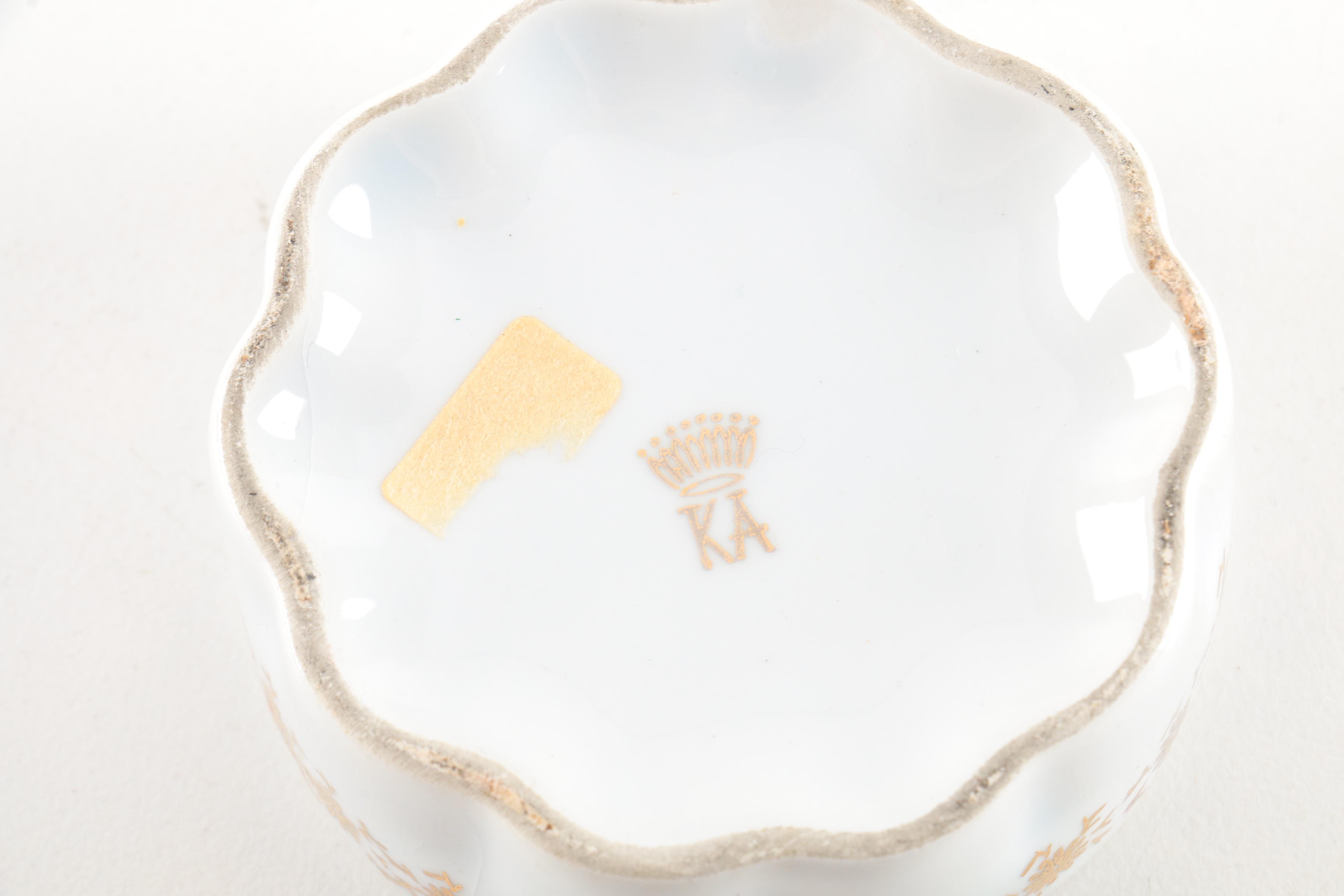 Porcelain Decorative Accessories Featuring Limoges