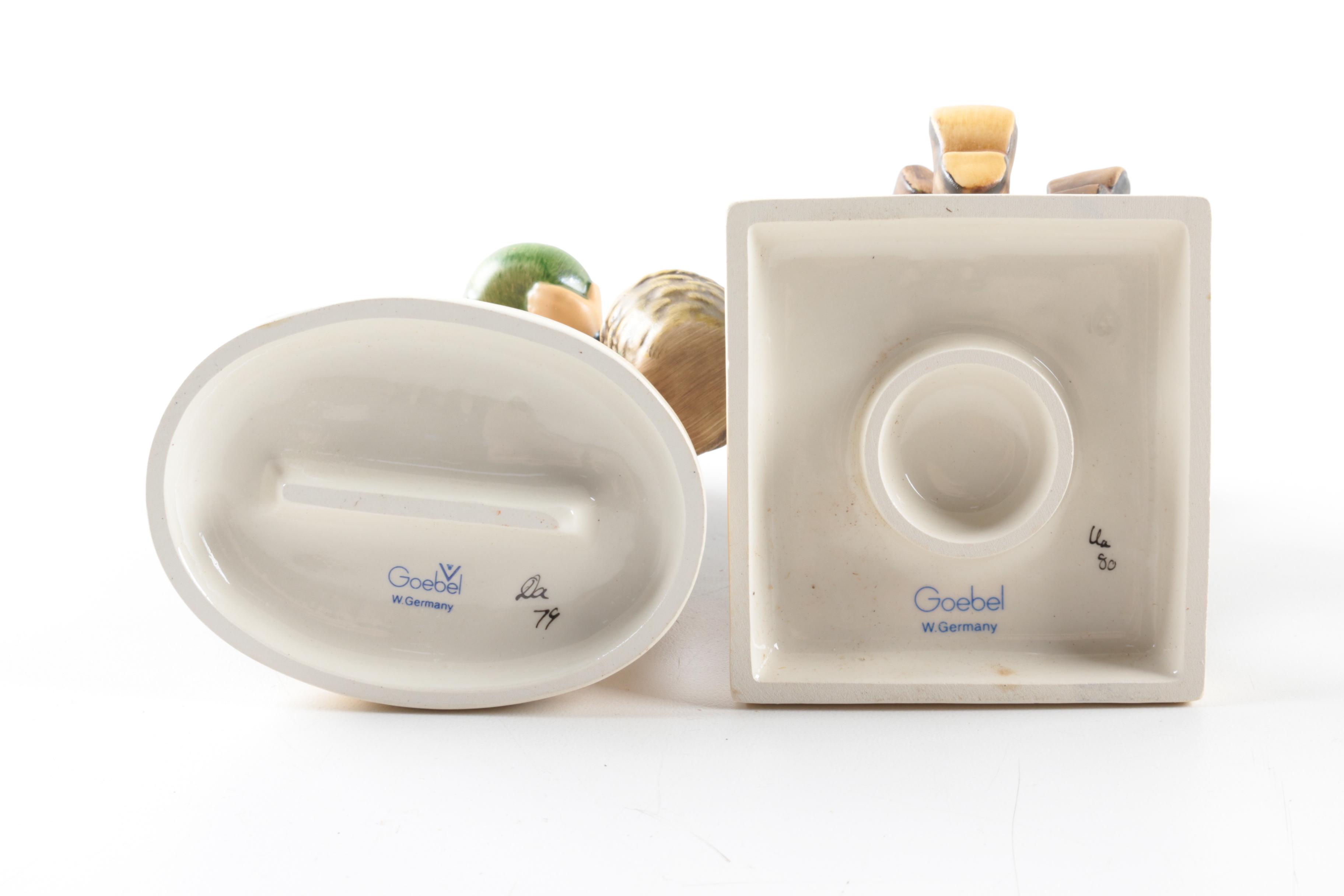 Hummel "Volunteers," "Book Worm," "Umbrella Boy" and More Porcelain Figurines