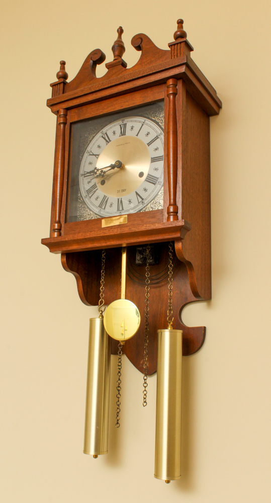 Hamilton 31 Day Wall Clock with Pendulum
