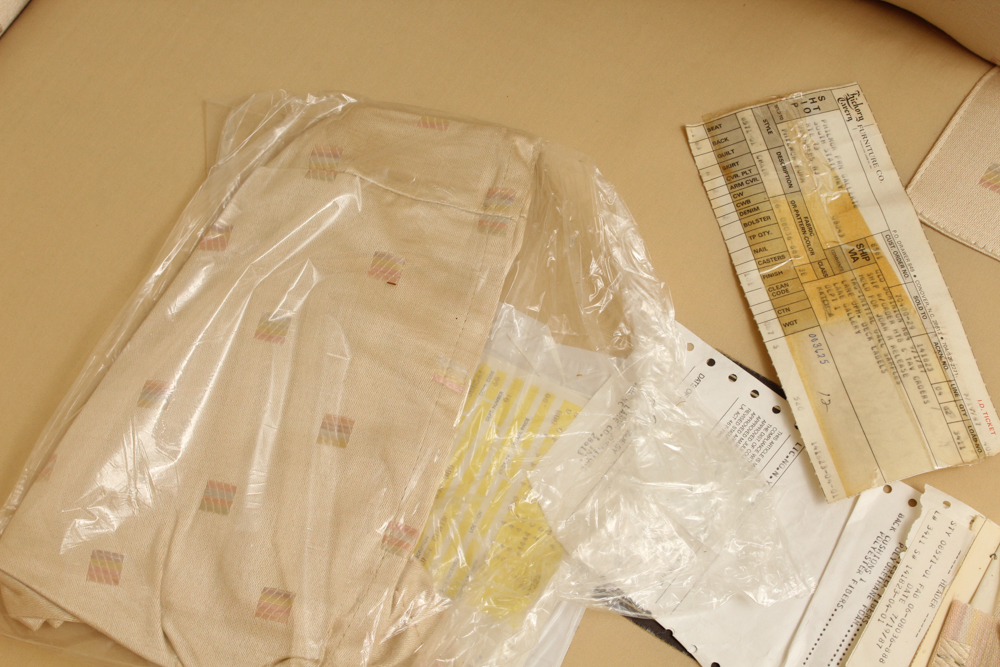 Vintage Upholstered Armchair by Hickory Tavern