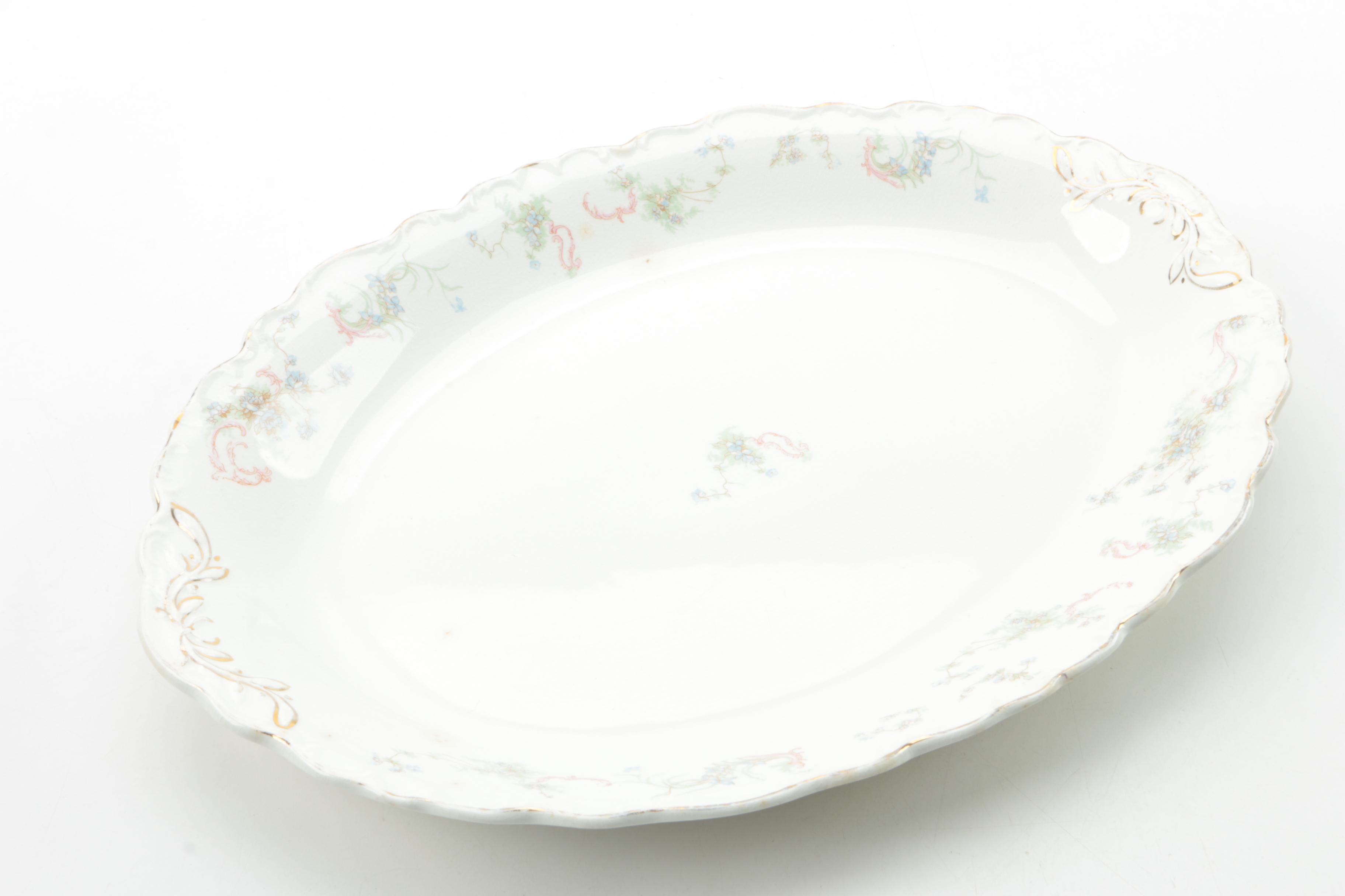 Vintage Serveware Including KPM and Haviland