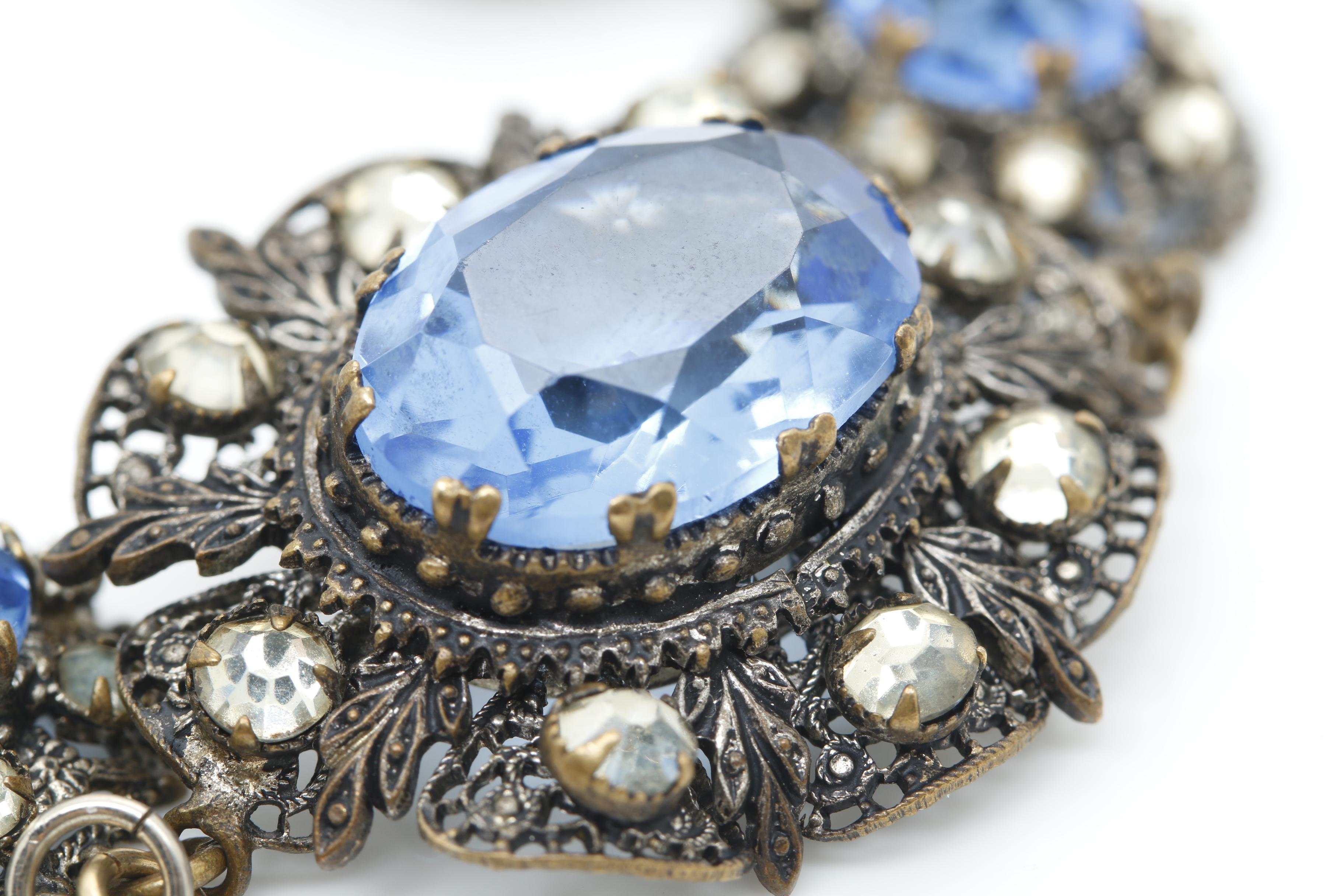 Costume Jewelry Selection Including Small Photo of a Nun