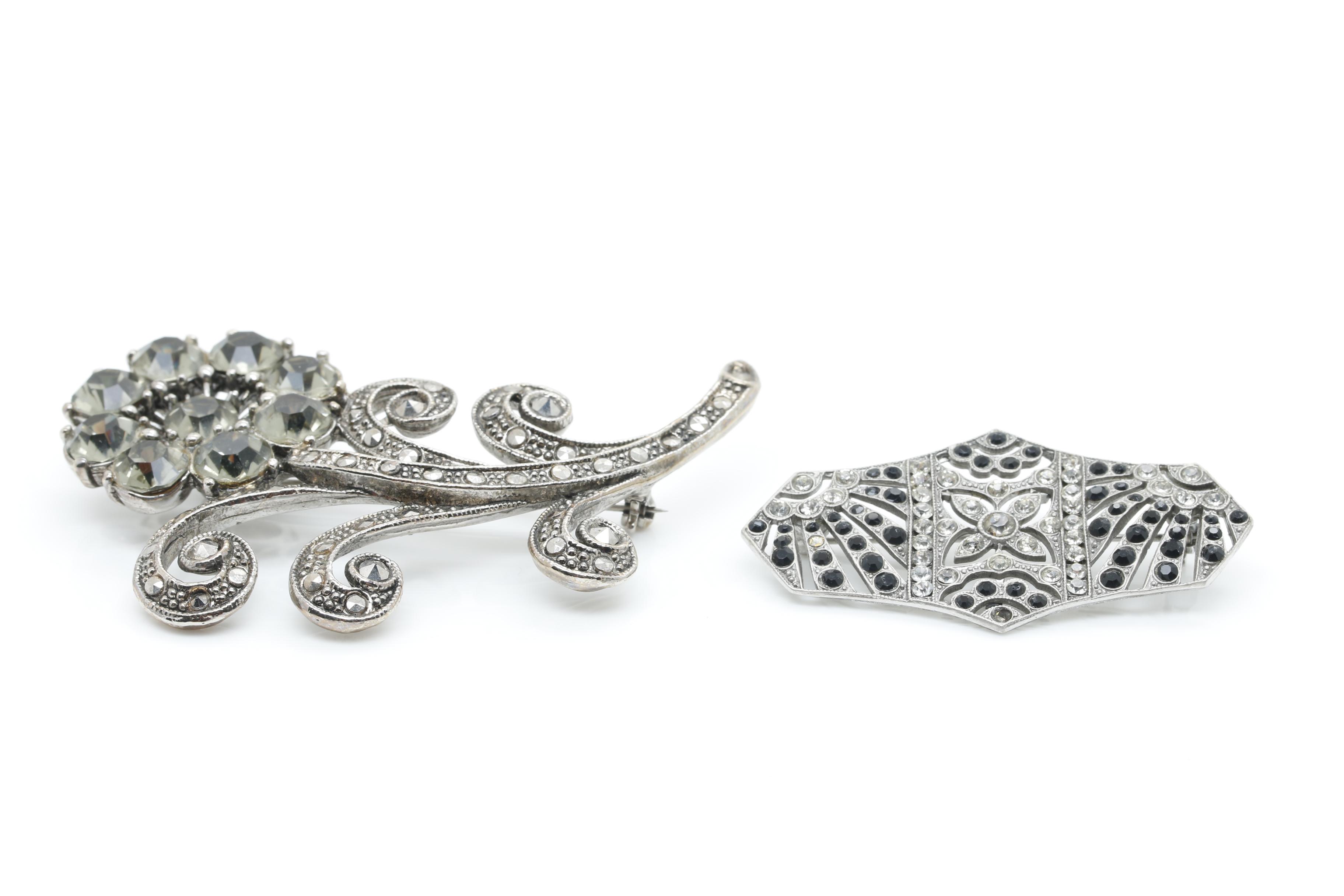 Costume Jewelry Selection Including Small Photo of a Nun