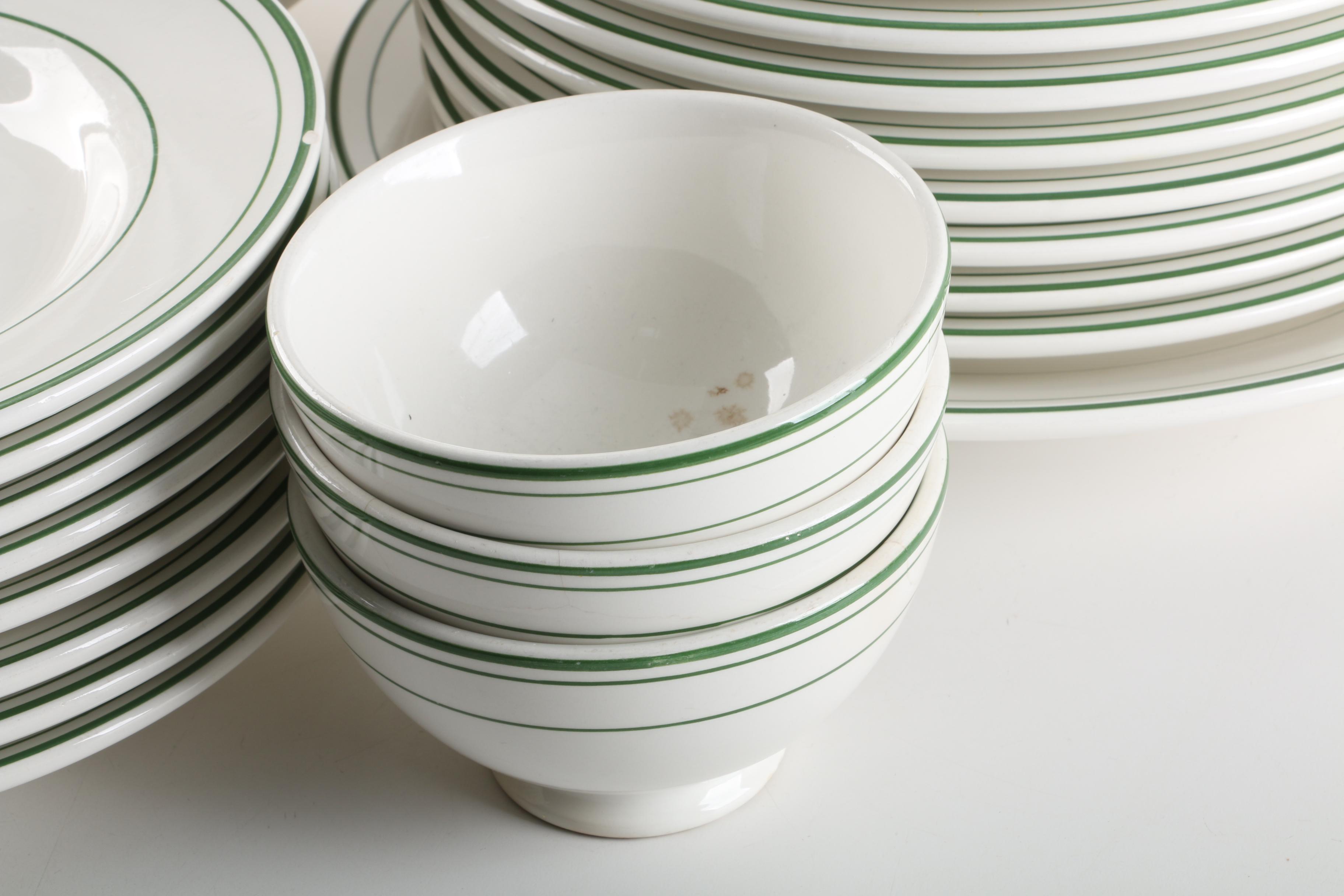 Pottery Barn "Bistro" Ceramic Tableware