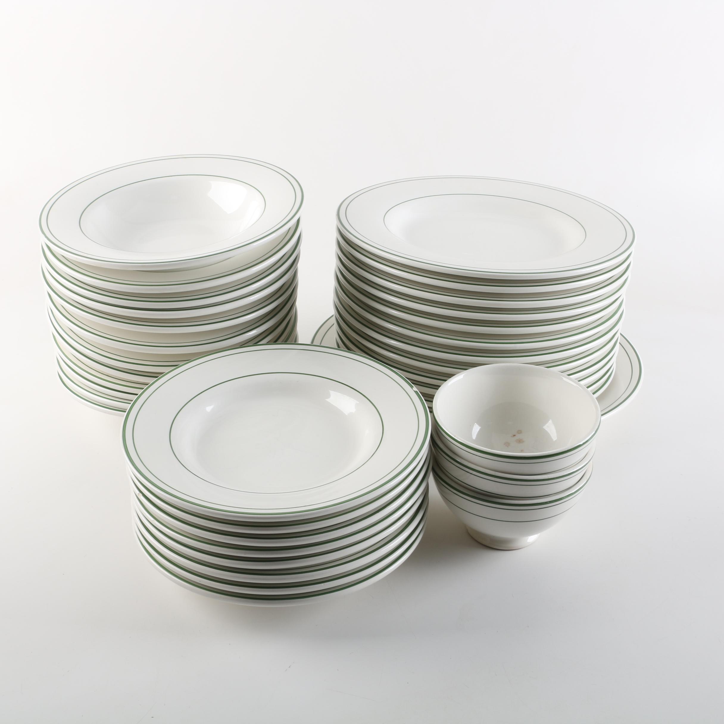Pottery Barn "Bistro" Ceramic Tableware