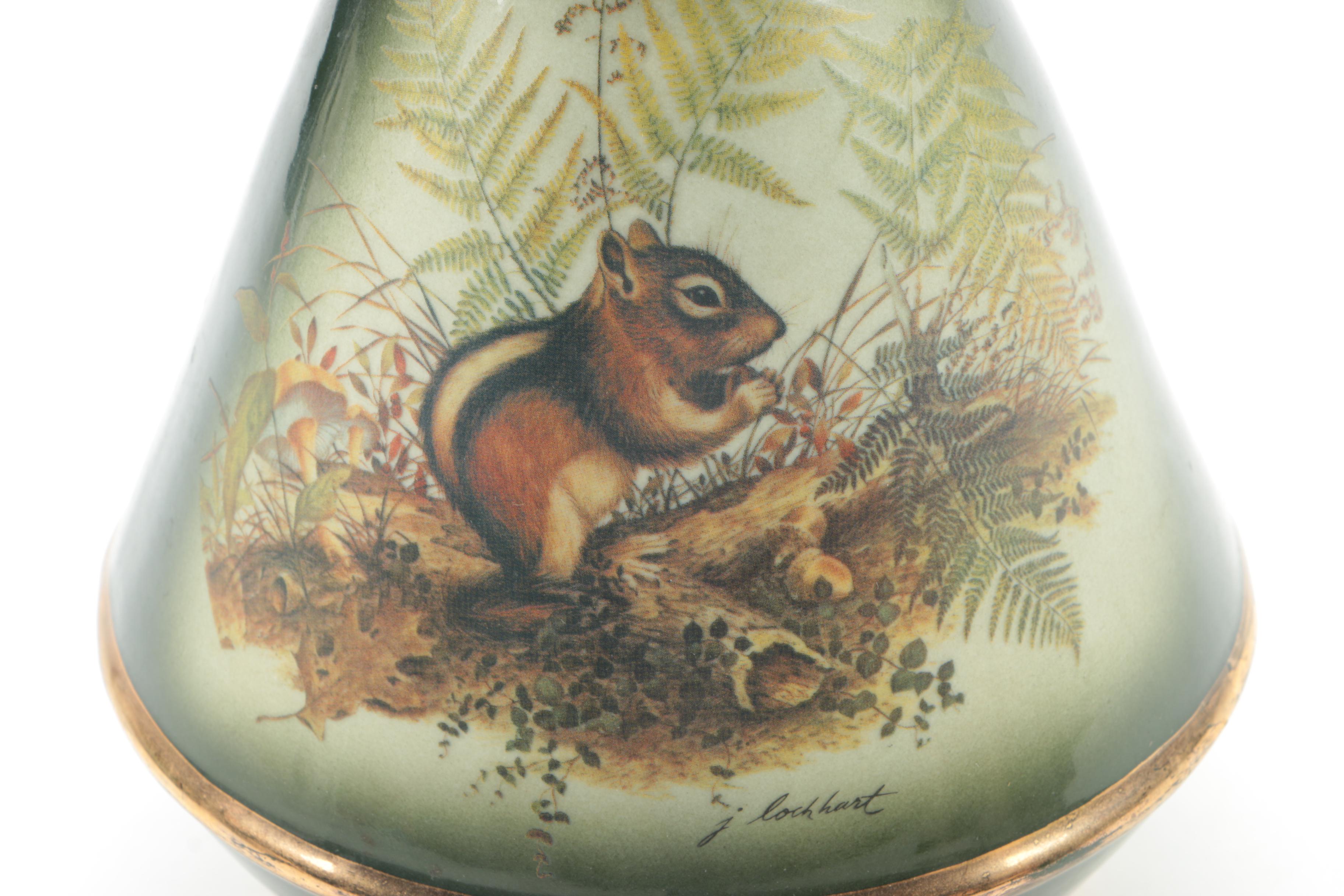 Vintage Jim Beam "Chipmunk" Ceramic Carafe and Mugs