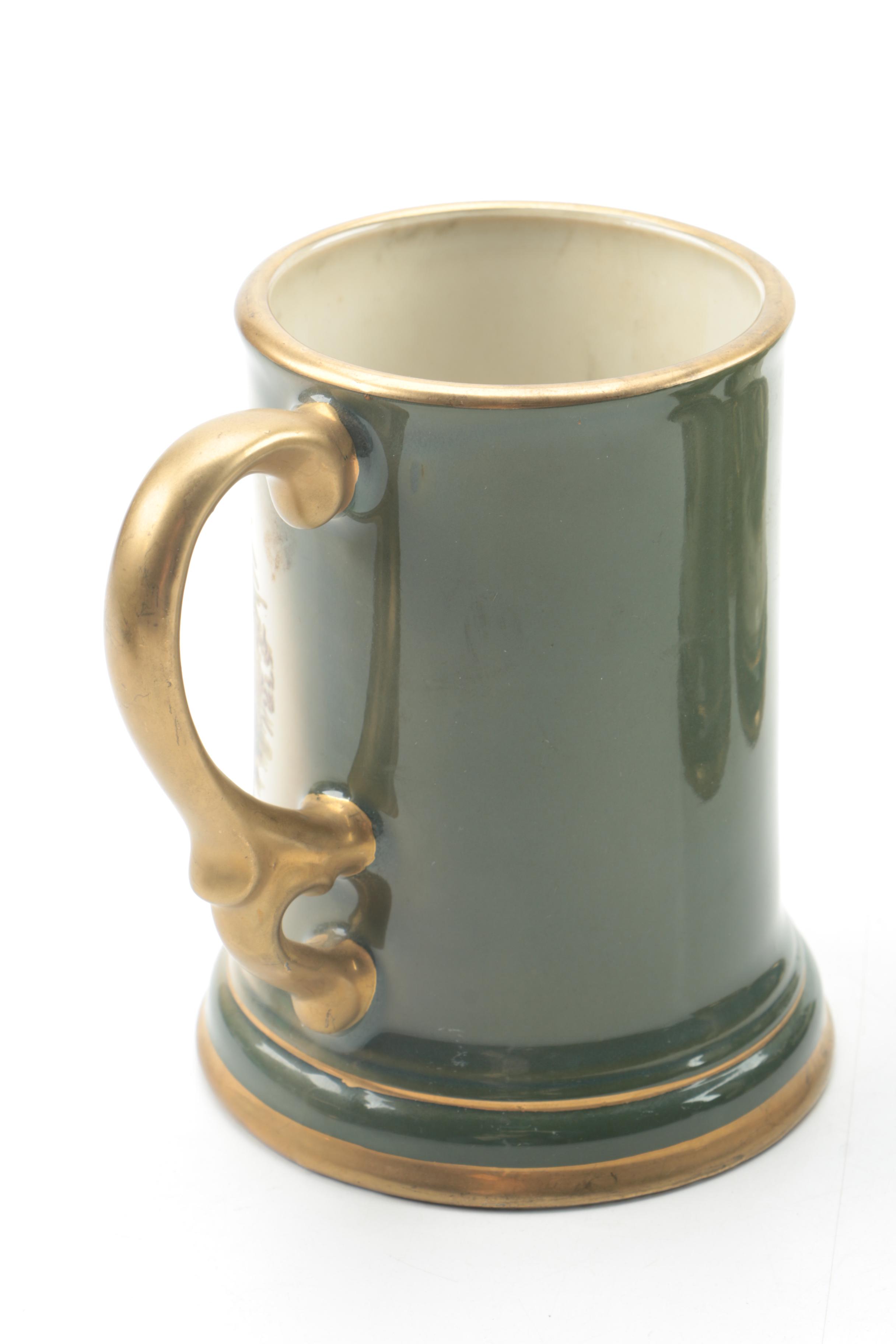 Vintage Jim Beam "Chipmunk" Ceramic Carafe and Mugs