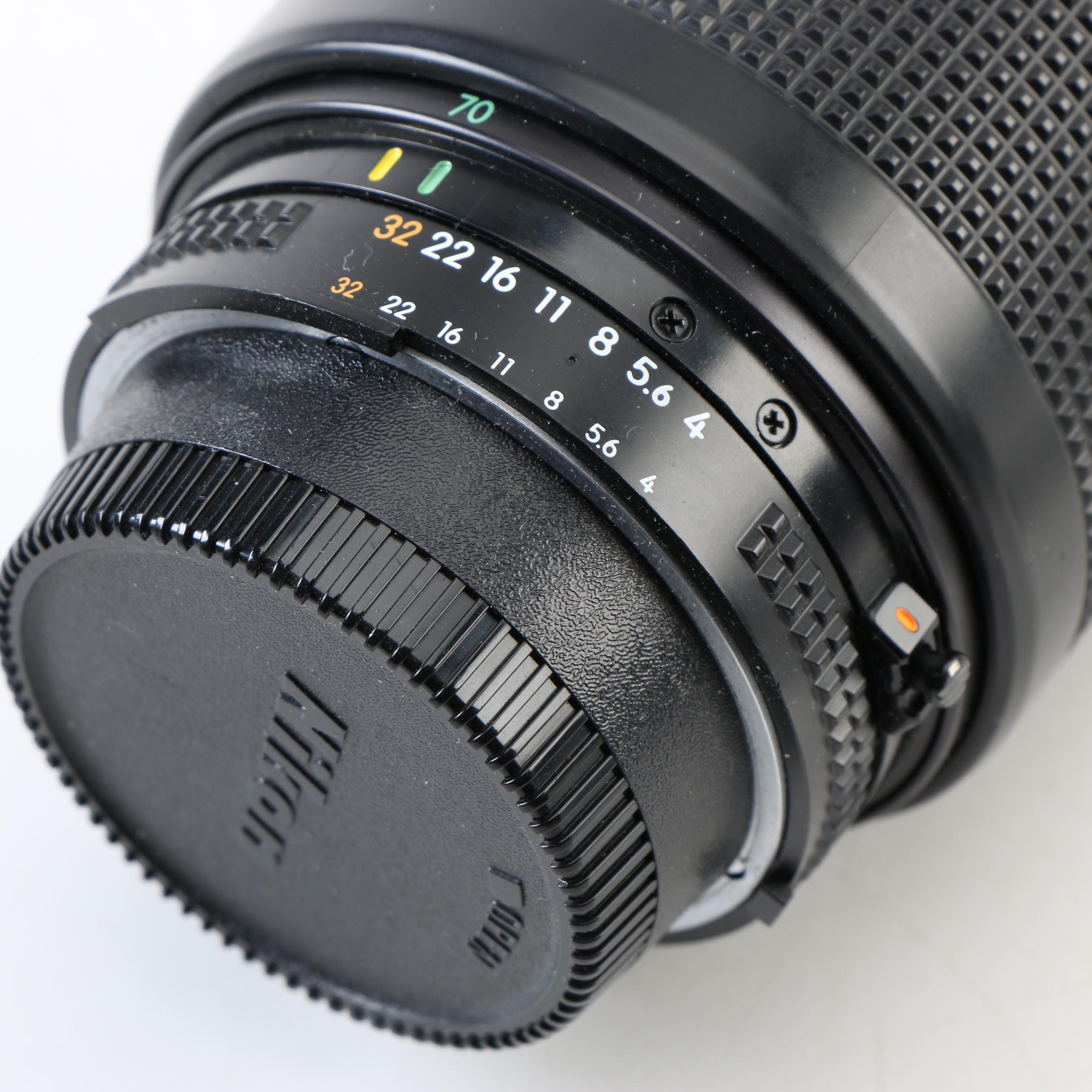 Vintage Nikon N4004 35mm SLR Camera with Accessories