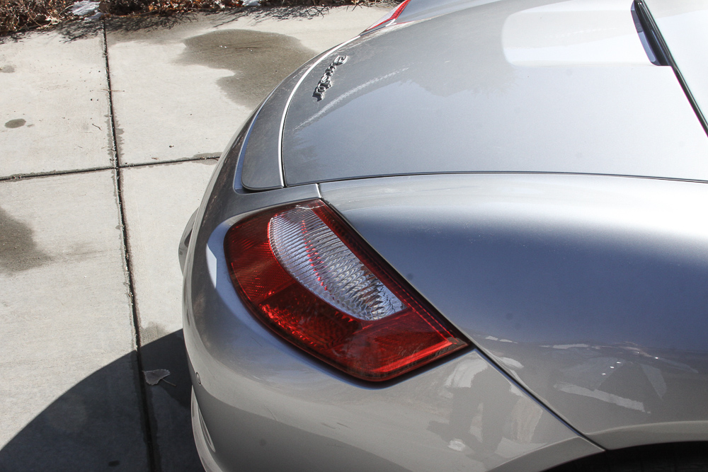 2005 Silver Porsche Boxster Convertible