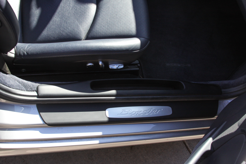 2005 Silver Porsche Boxster Convertible