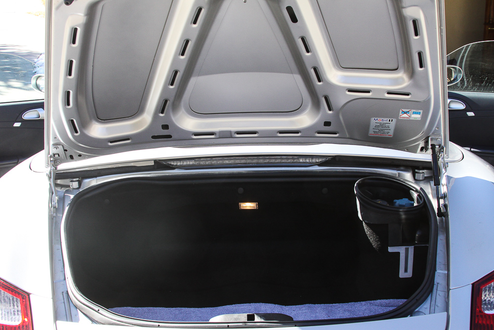 2005 Silver Porsche Boxster Convertible