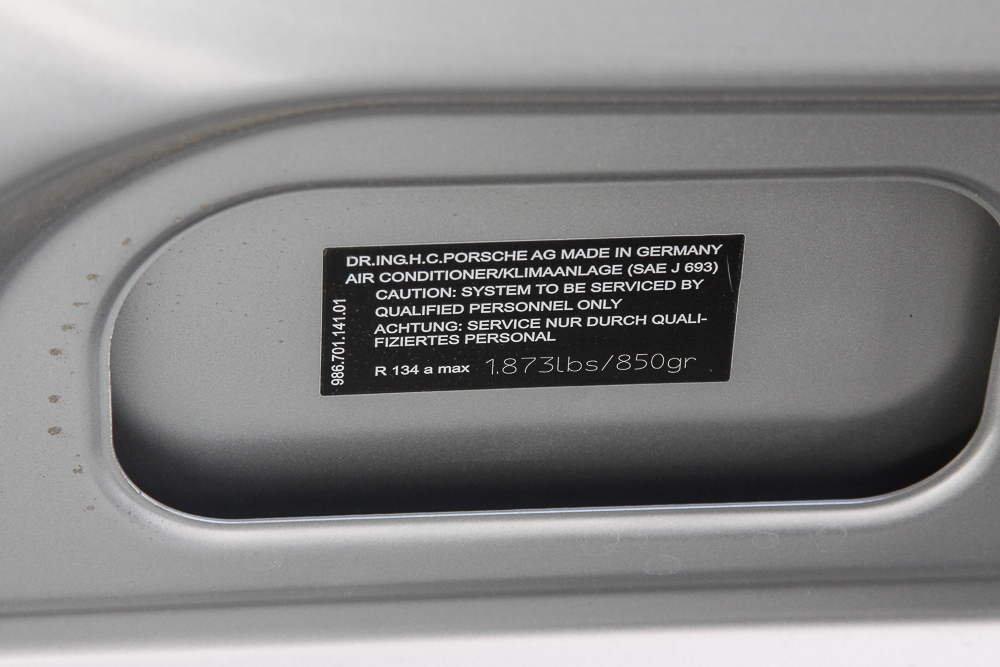 2005 Silver Porsche Boxster Convertible