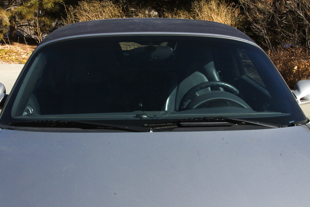 2005 Silver Porsche Boxster Convertible