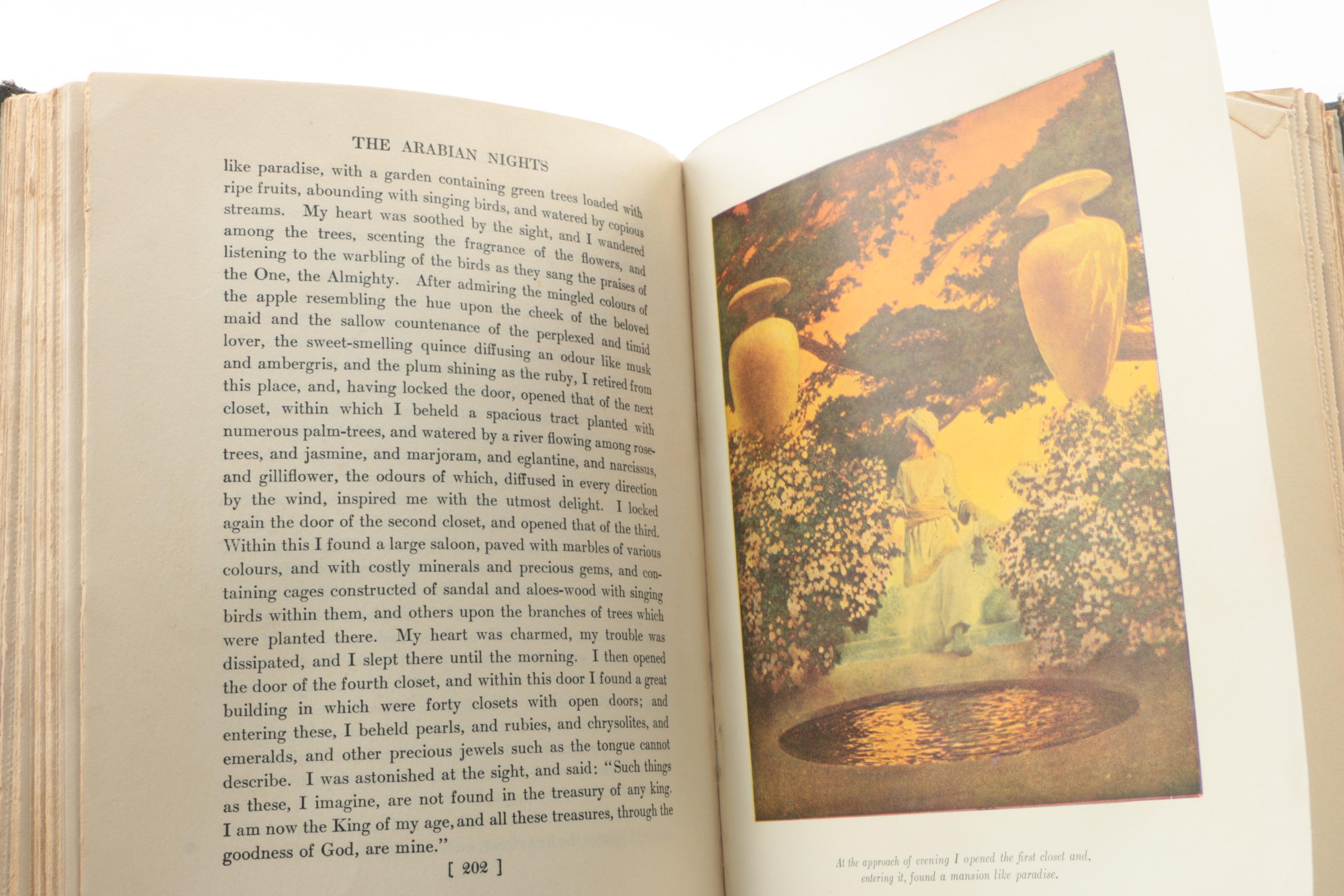 1935 "The Arabian Nights" Illustrated by Maxfield Parrish