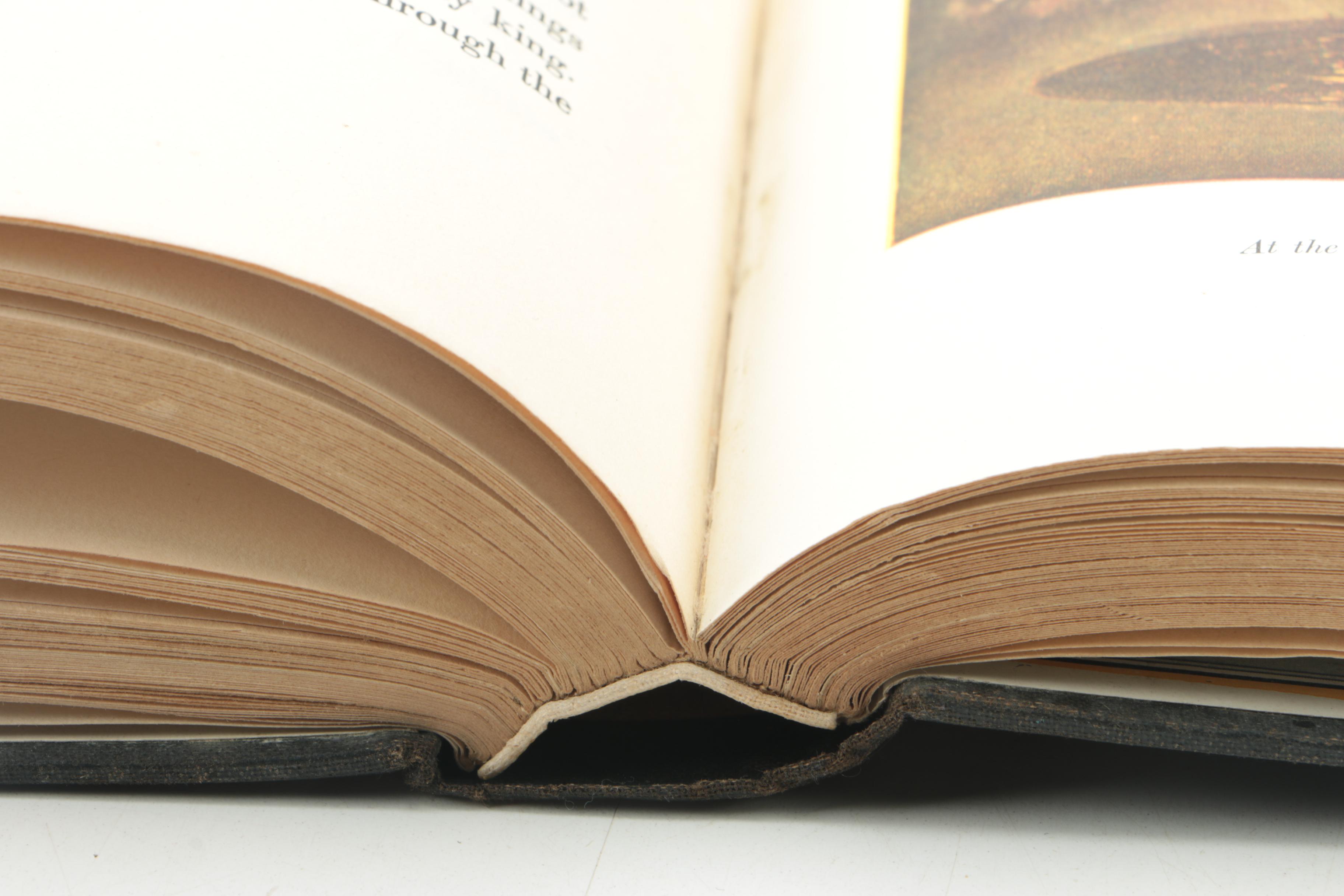 1935 "The Arabian Nights" Illustrated by Maxfield Parrish