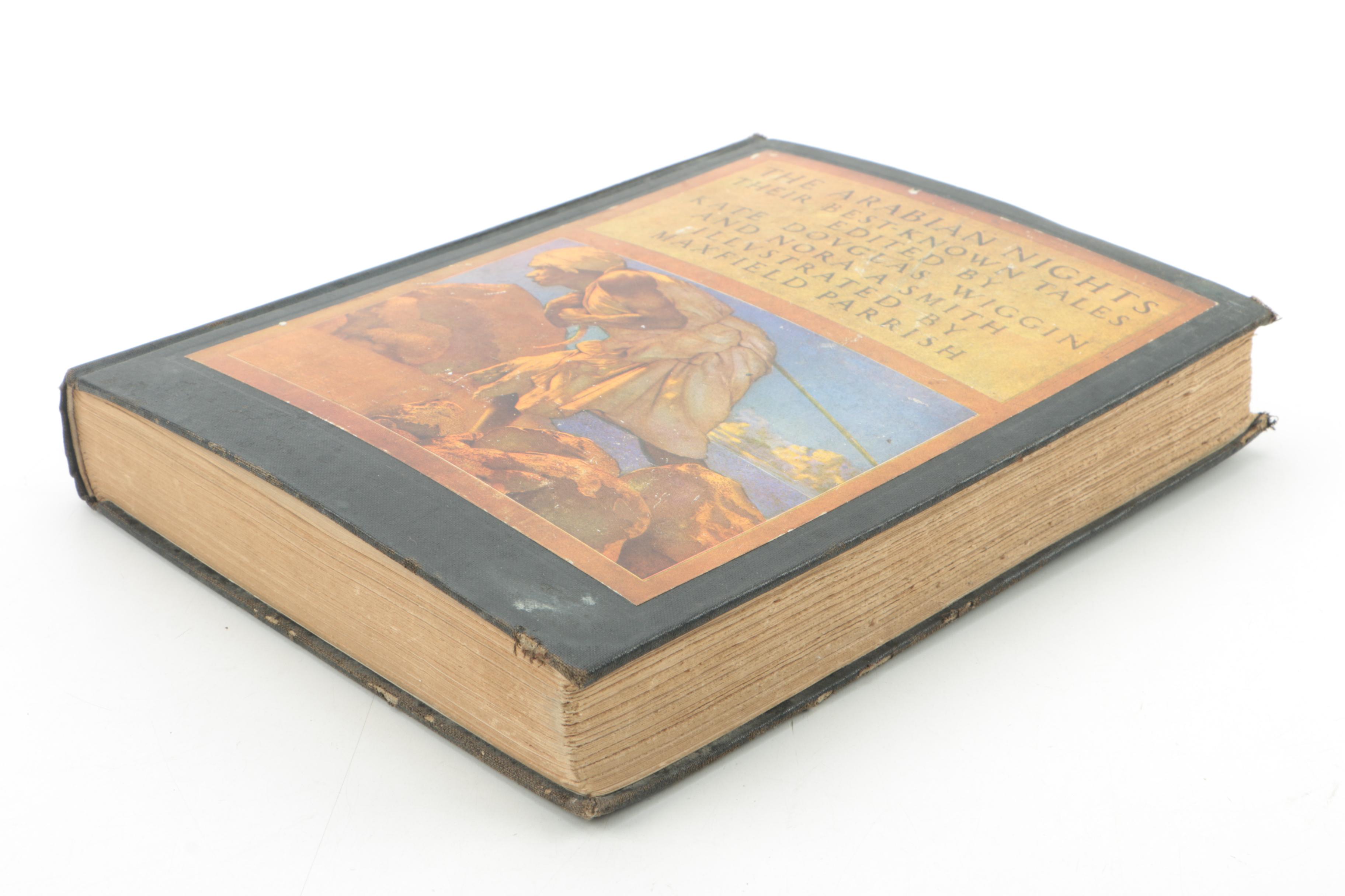 1935 "The Arabian Nights" Illustrated by Maxfield Parrish
