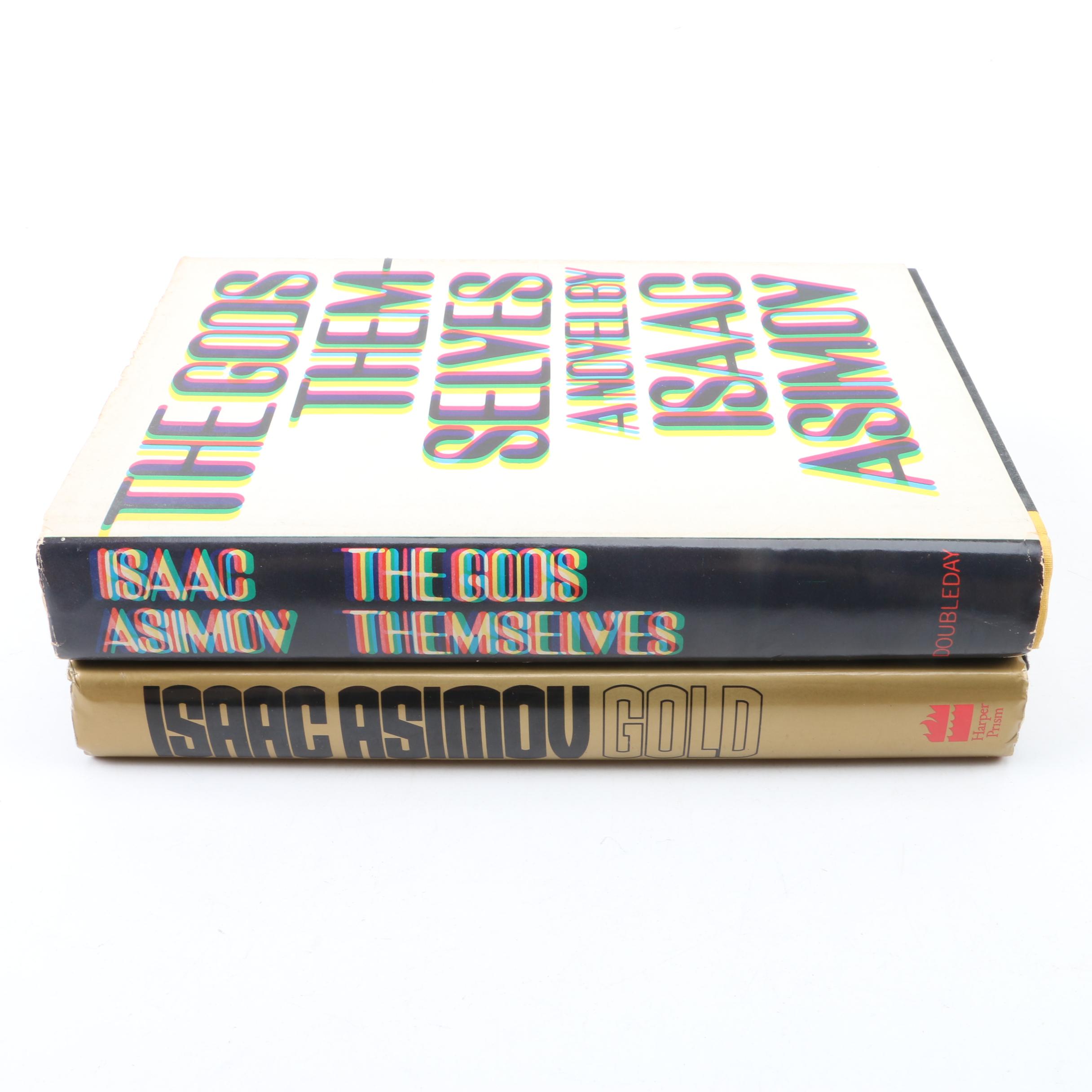 Isaac Asimov Novels including First Edition of "The Gods Themselves"