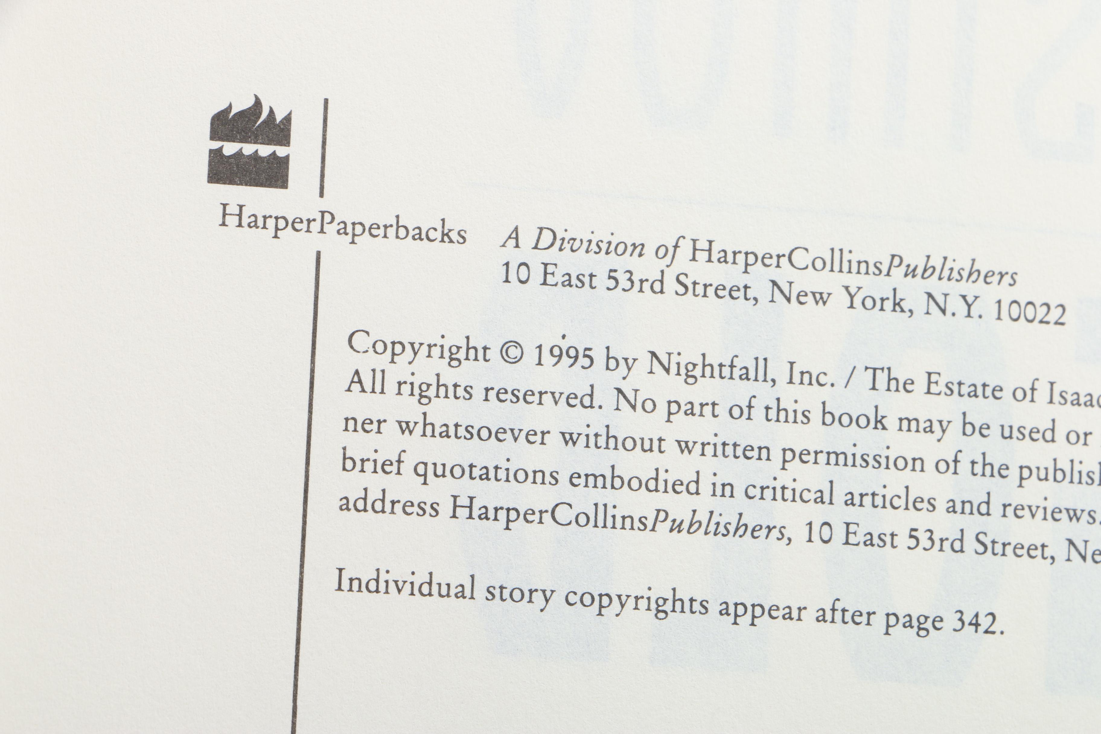 Isaac Asimov Novels including First Edition of "The Gods Themselves"