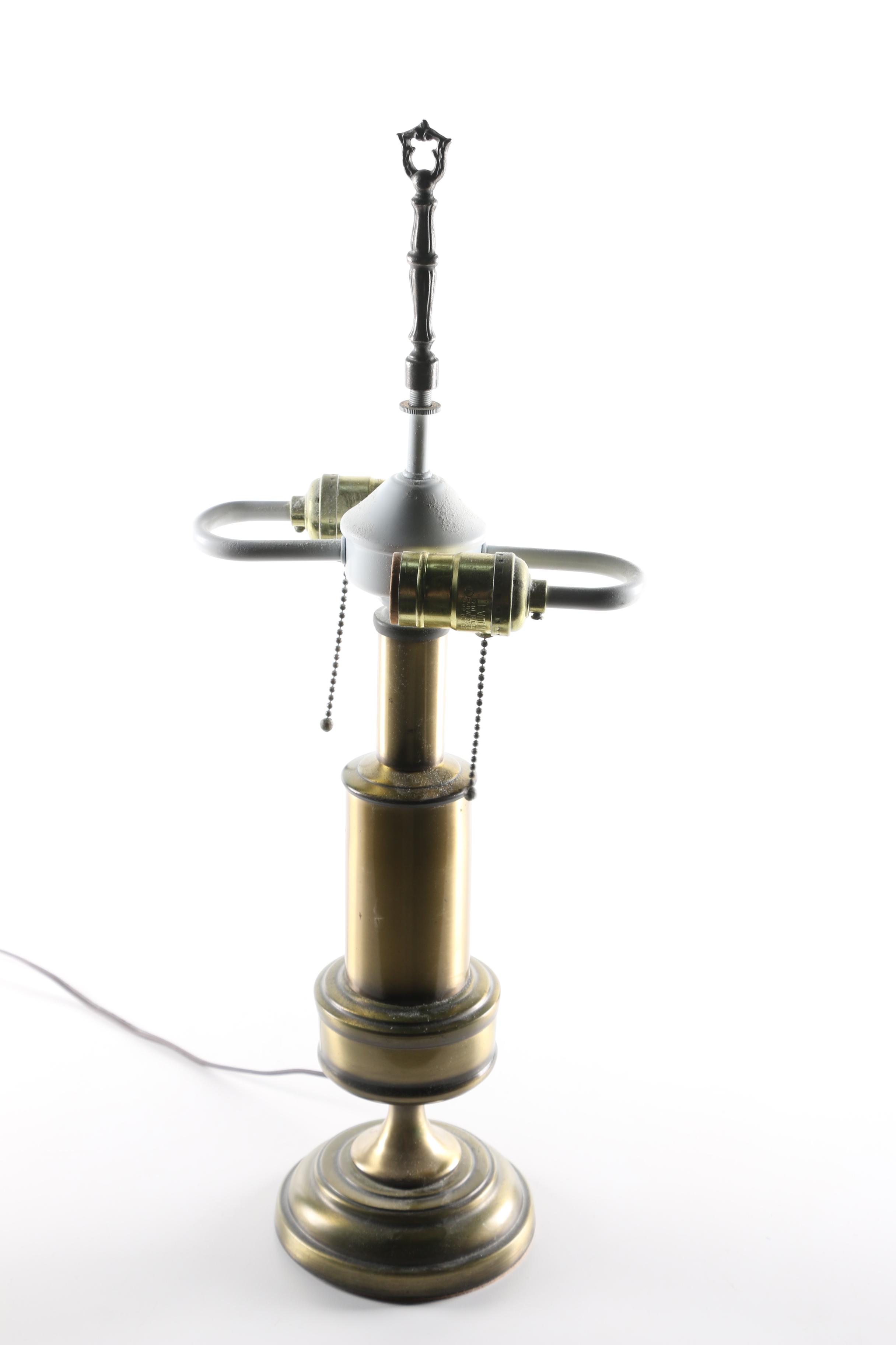 Brass Federal Style Table Lamp