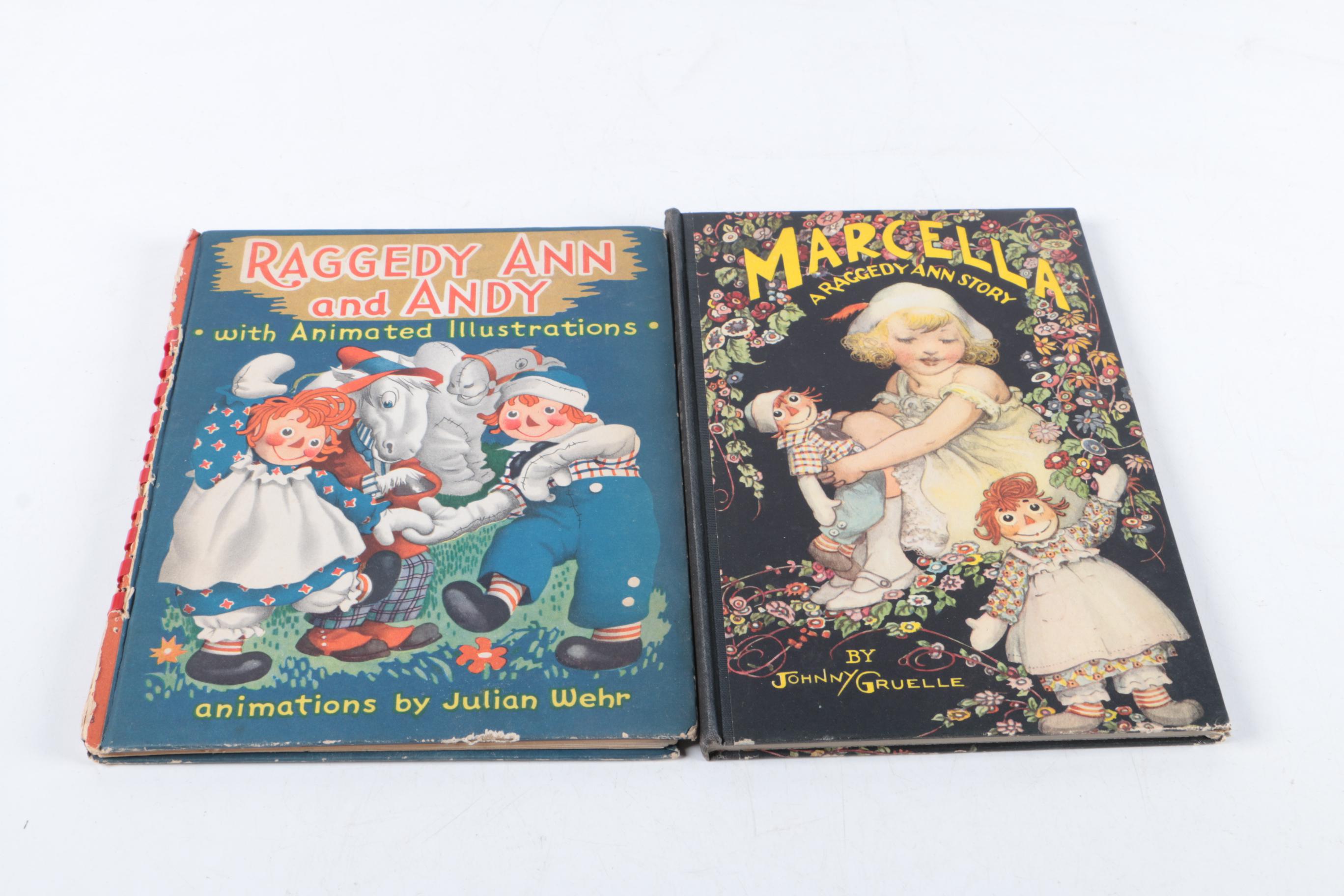 1920s "Raggedy Ann" Book Collection by Johnny Gruelle