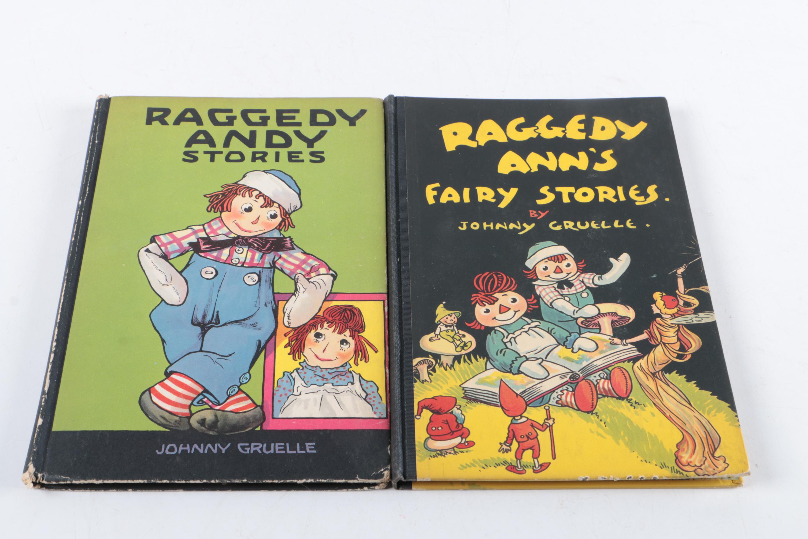 1920s "Raggedy Ann" Book Collection by Johnny Gruelle