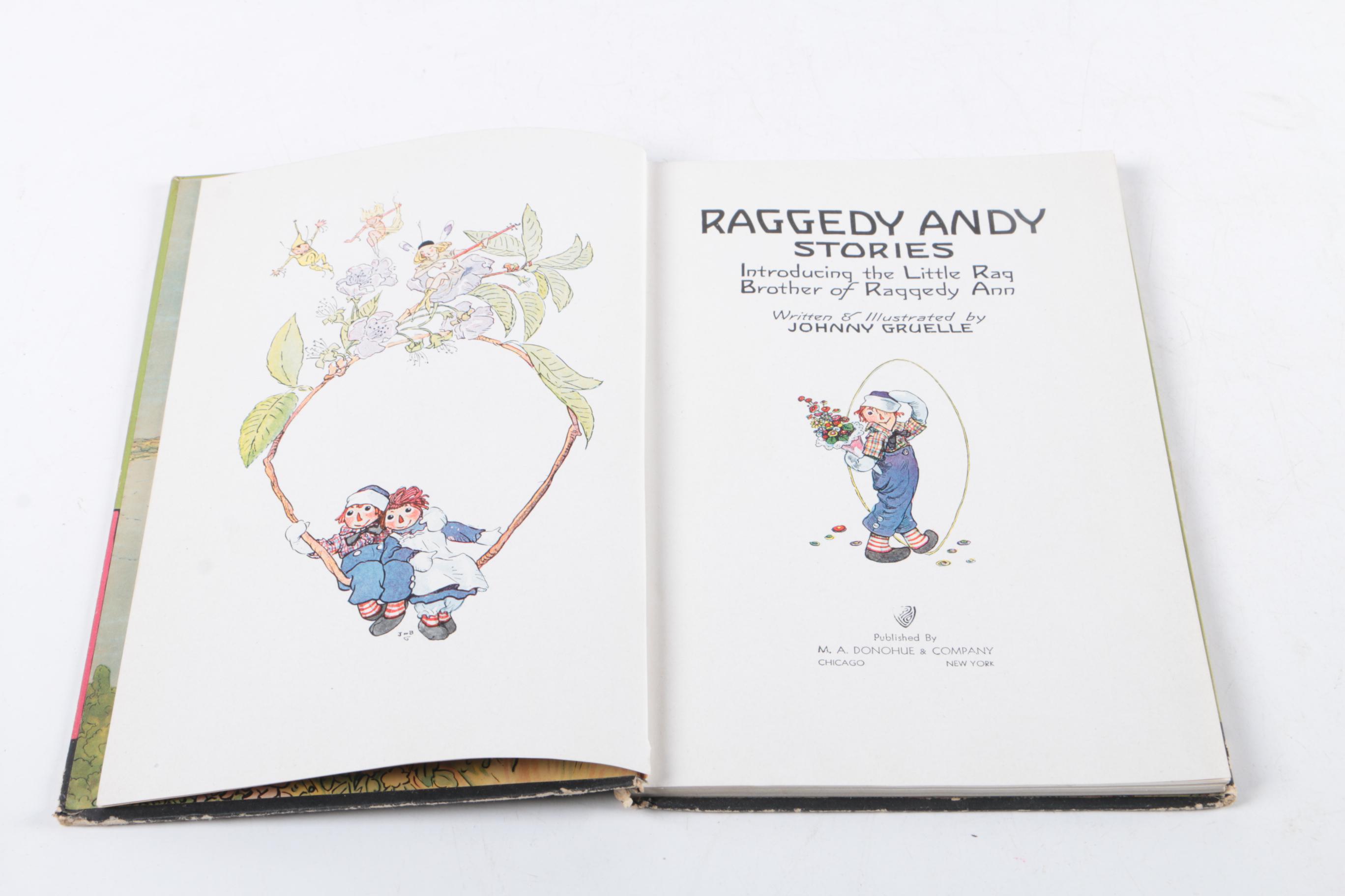 1920s "Raggedy Ann" Book Collection by Johnny Gruelle