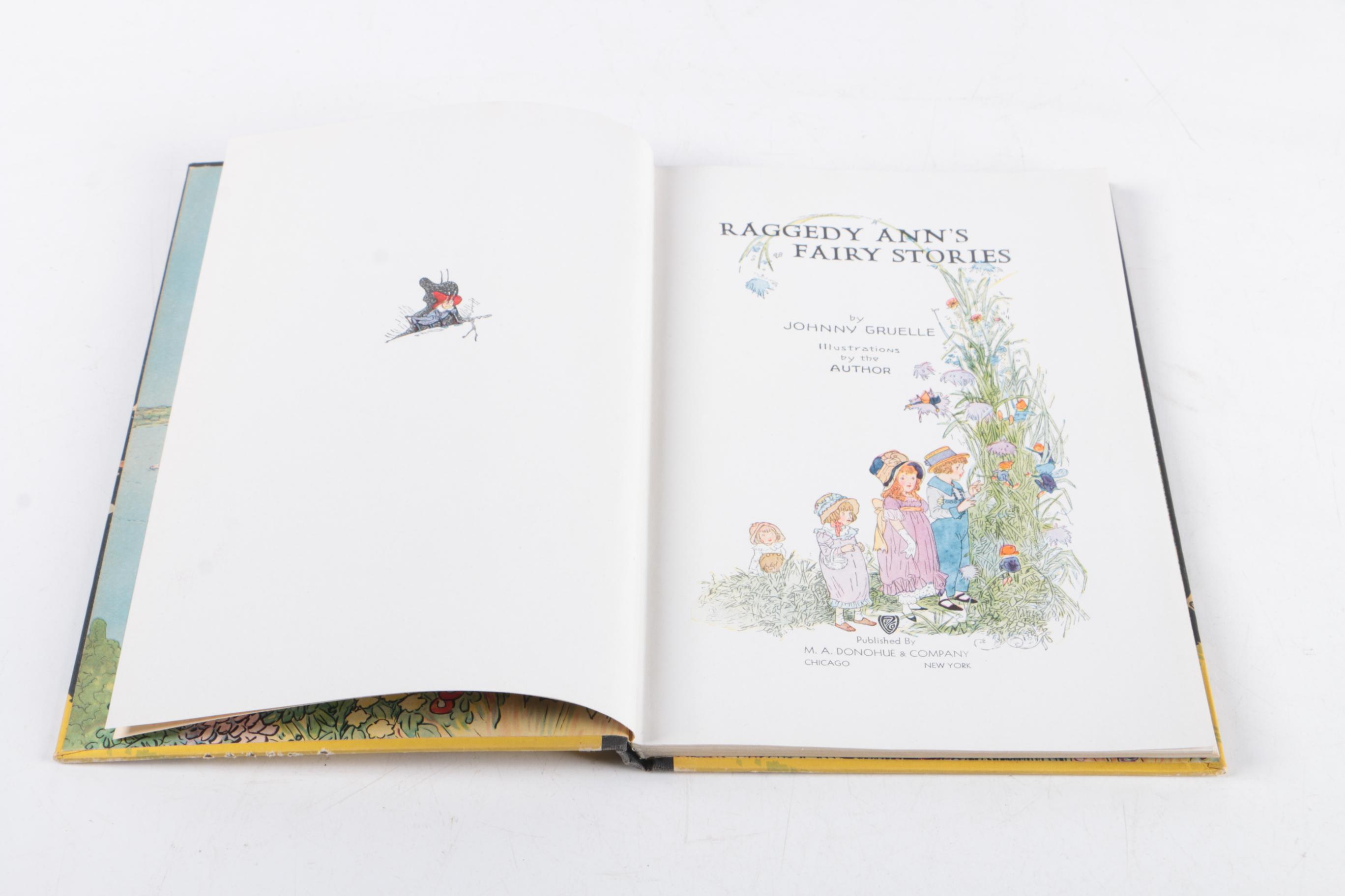 1920s "Raggedy Ann" Book Collection by Johnny Gruelle