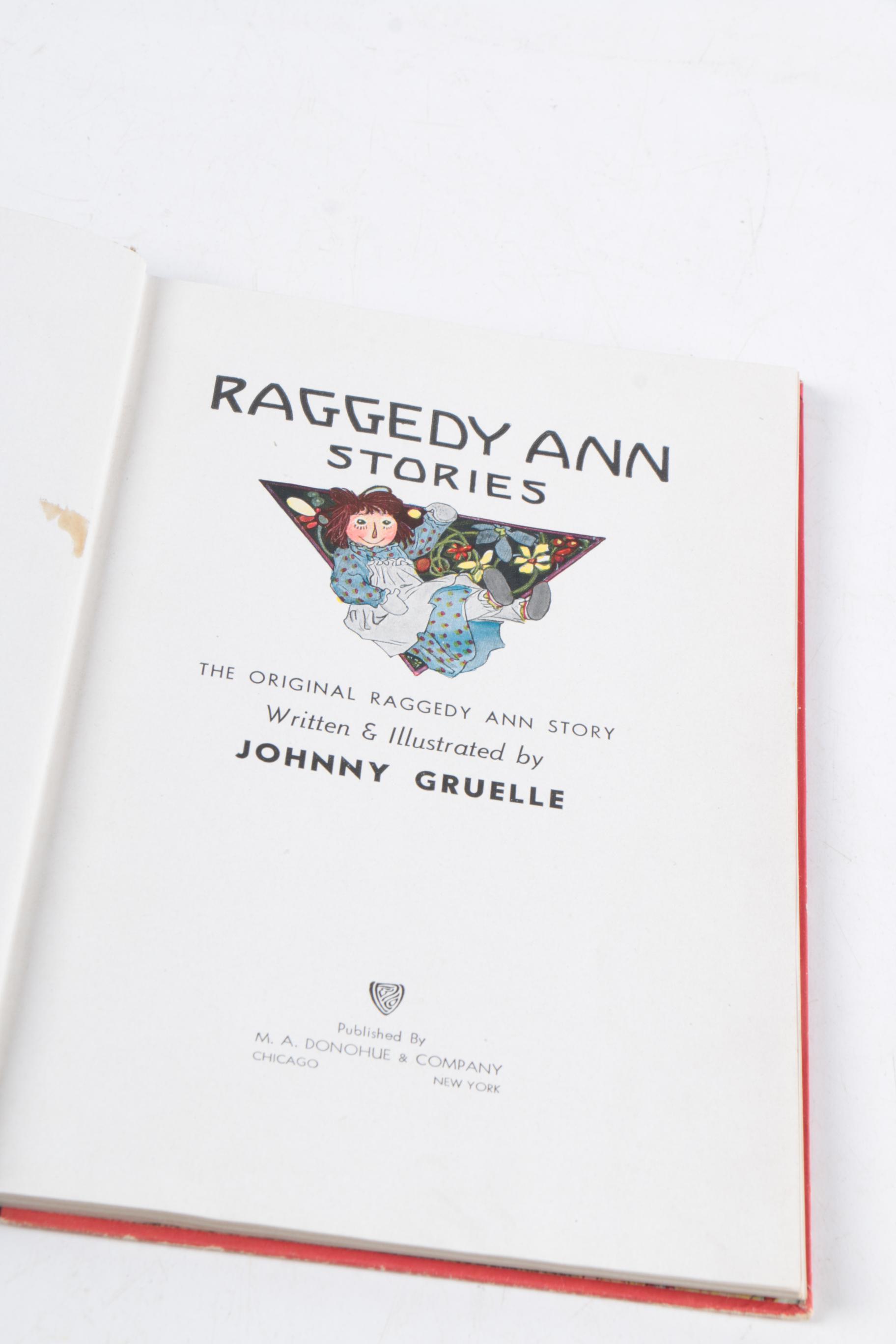 1920s "Raggedy Ann" Book Collection by Johnny Gruelle