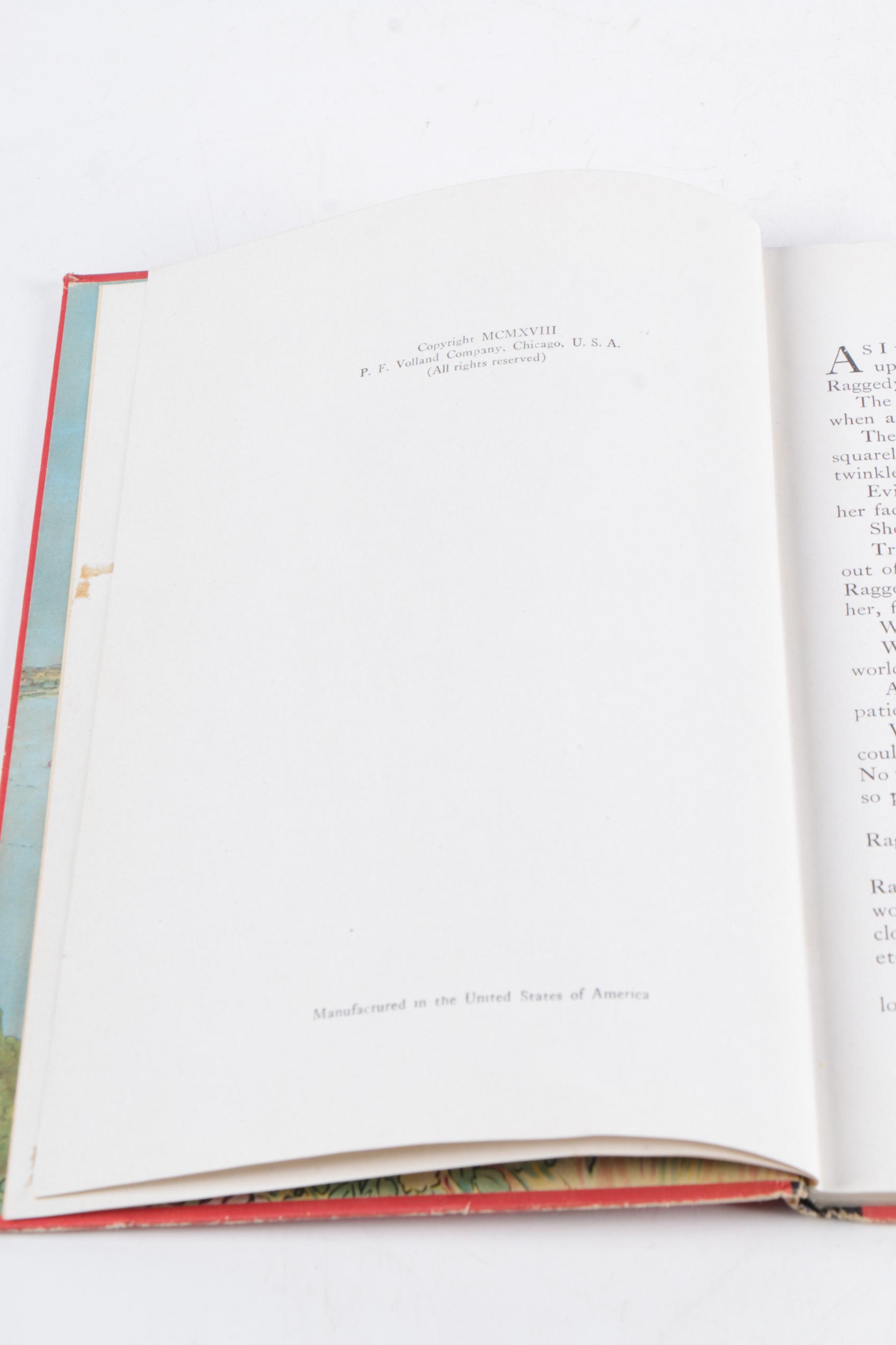 1920s "Raggedy Ann" Book Collection by Johnny Gruelle