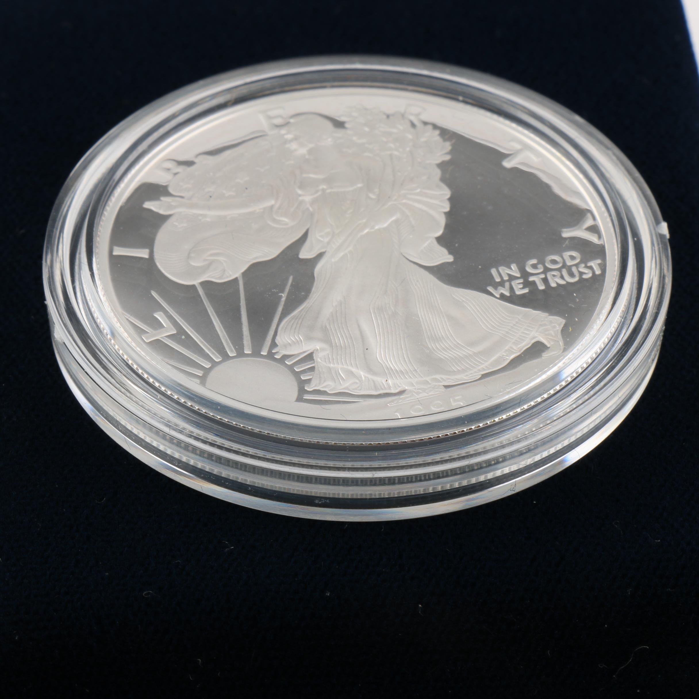 1995-P Walking Liberty Silver Eagle Proof Bullion Coin