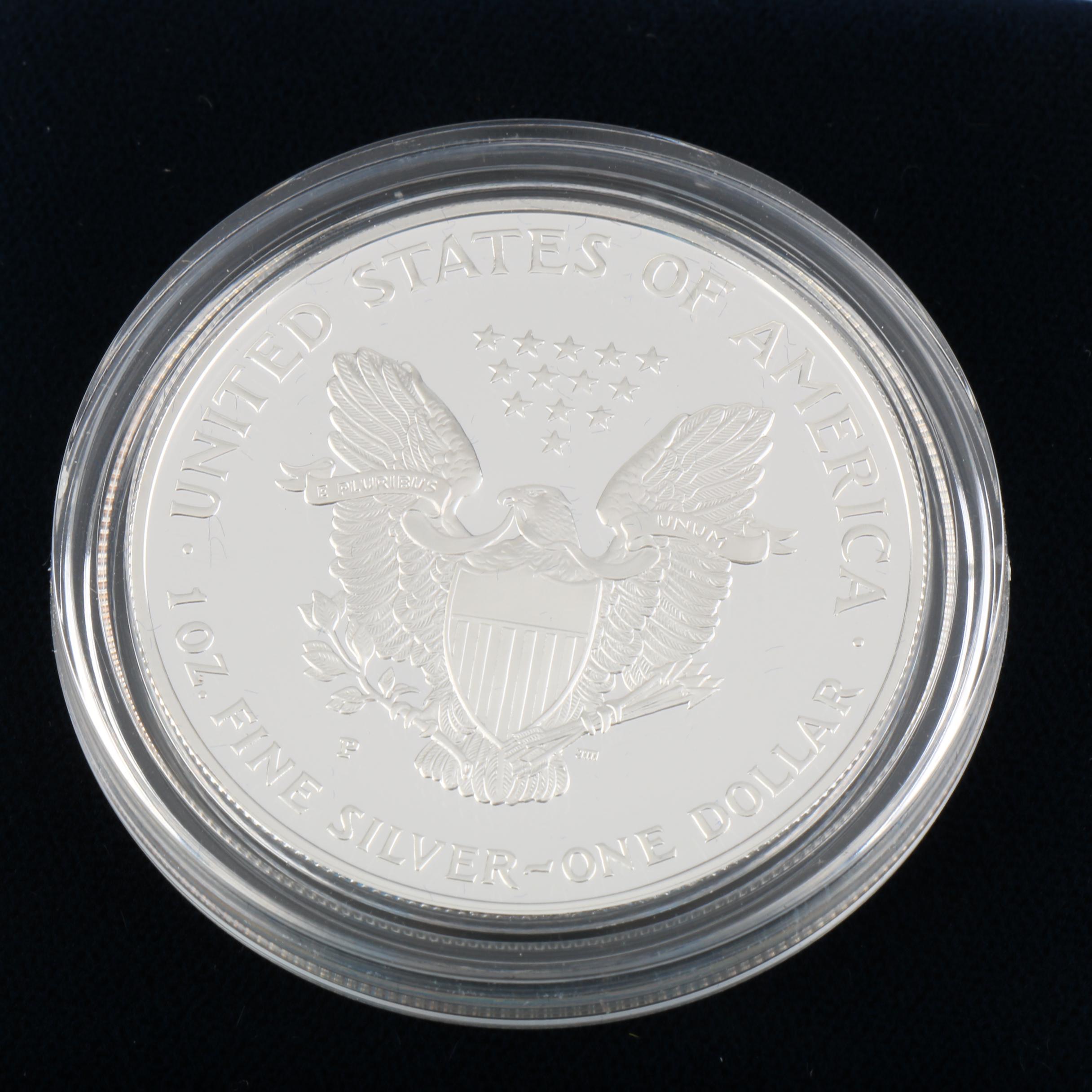 1995-P Walking Liberty Silver Eagle Proof Bullion Coin