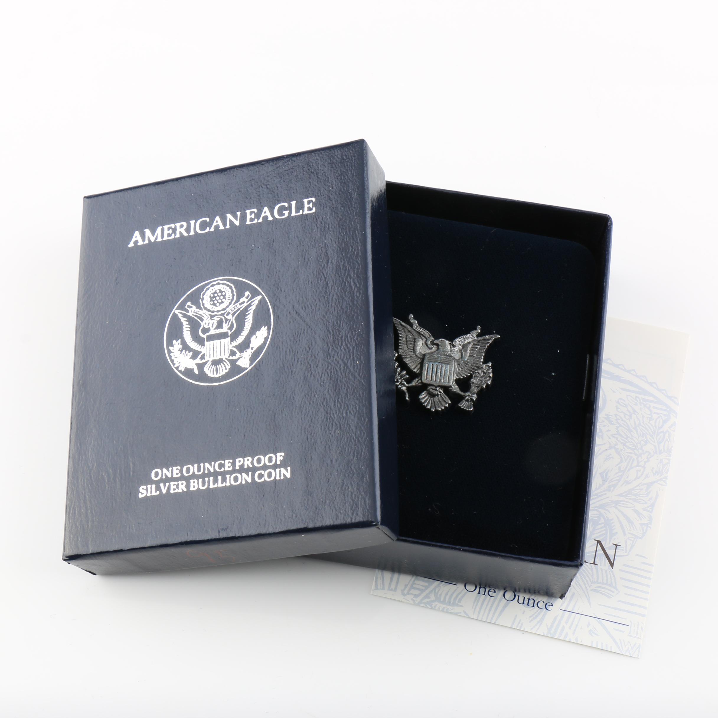 1995-P Walking Liberty Silver Eagle Proof Bullion Coin