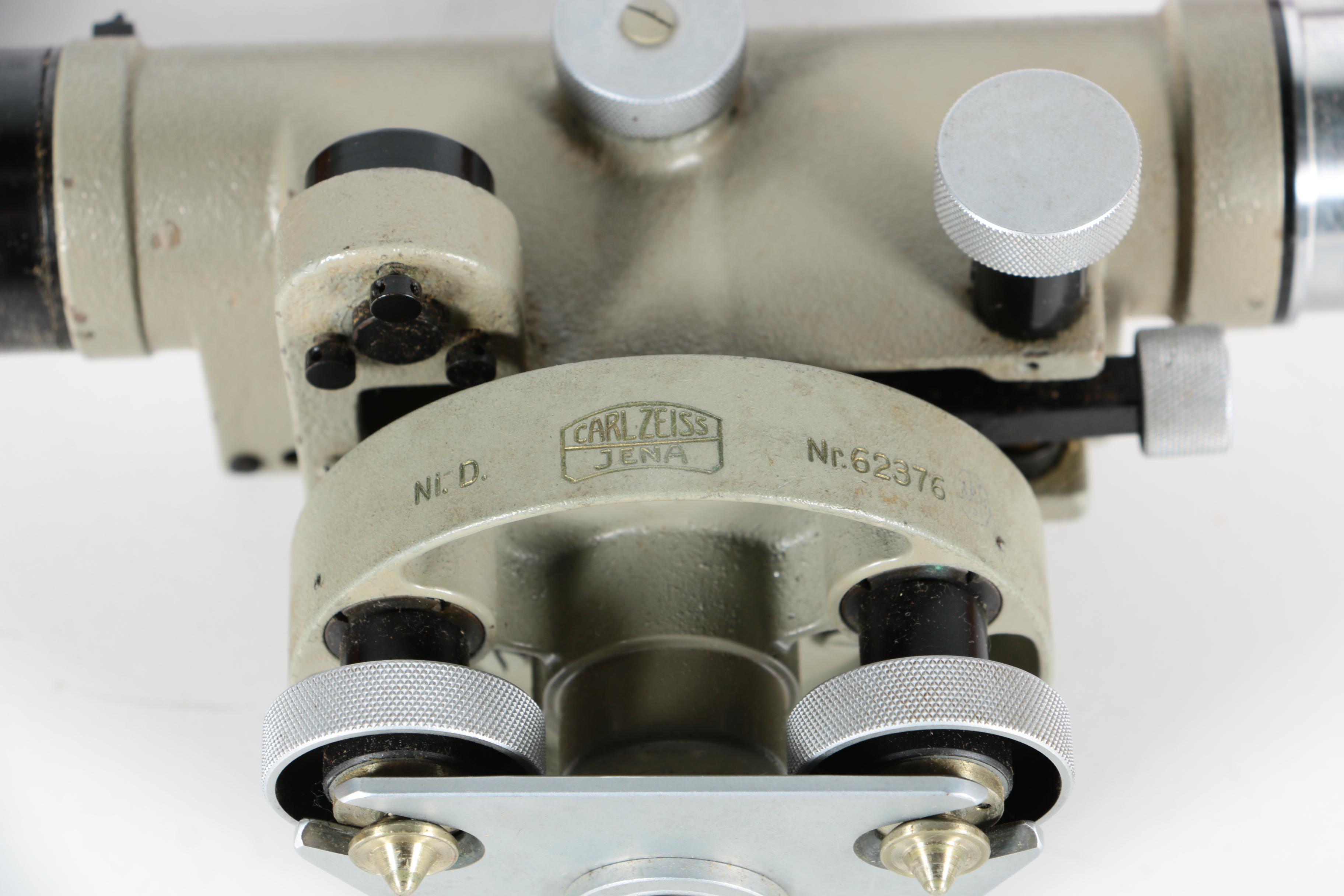 Vintage Surveying Transit Levels With Tripod, Including Carl Zeiss Jena